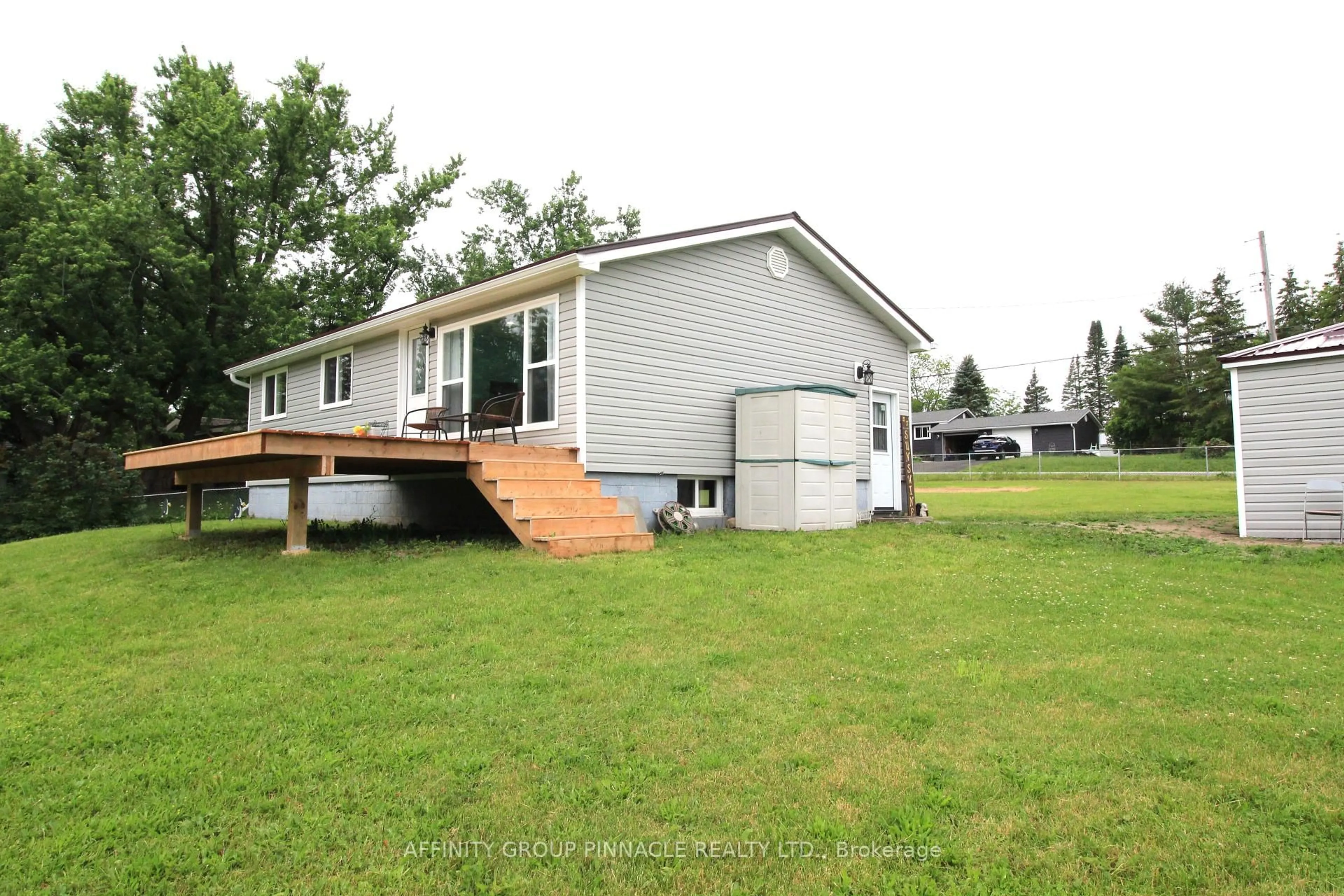 A pic from outside/outdoor area/front of a property/back of a property/a pic from drone, unknown for 105 Victoria Dr, Kawartha Lakes Ontario K0M 1G0