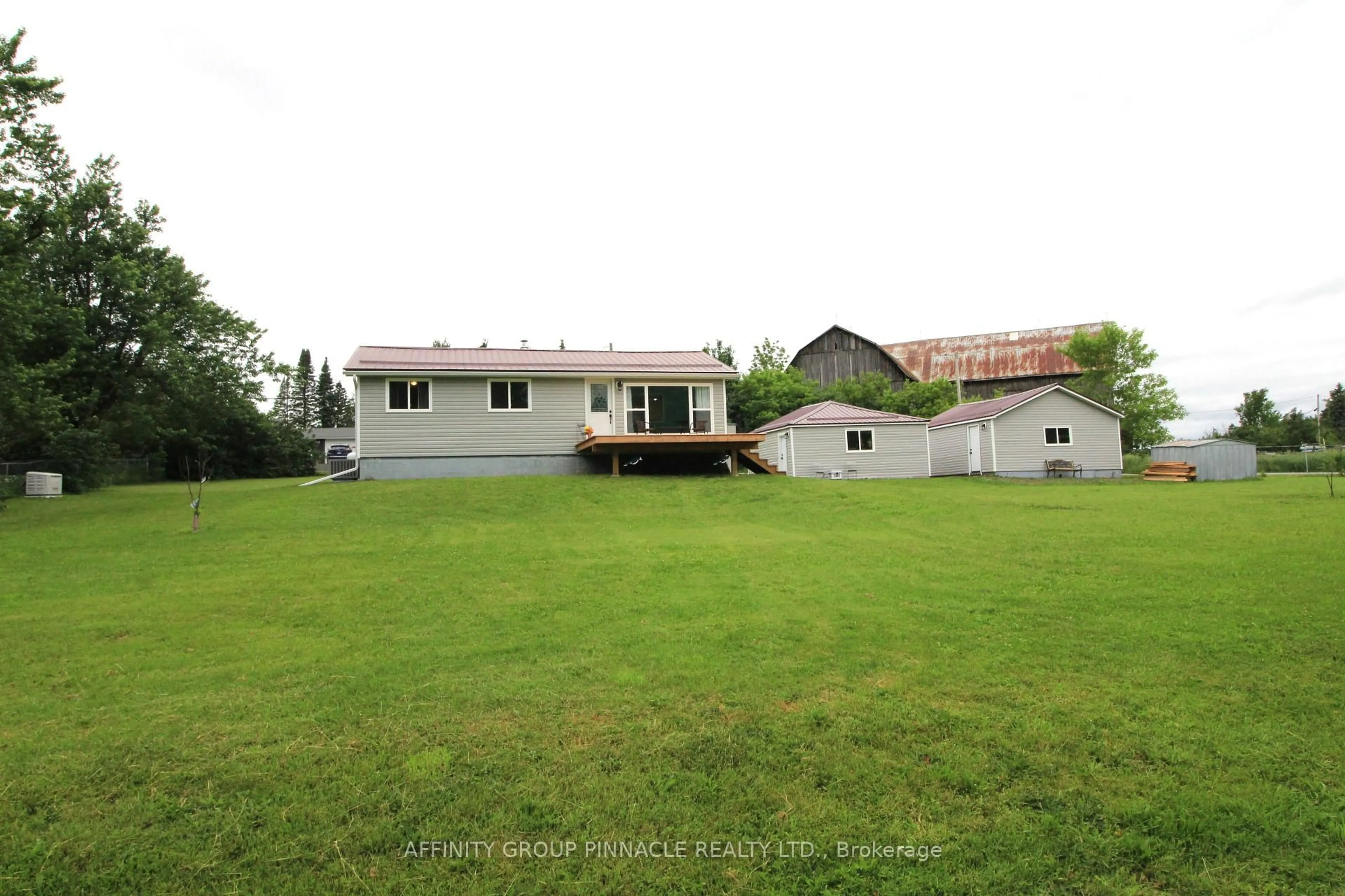 A pic from outside/outdoor area/front of a property/back of a property/a pic from drone, unknown for 105 Victoria Dr, Kawartha Lakes Ontario K0M 1G0