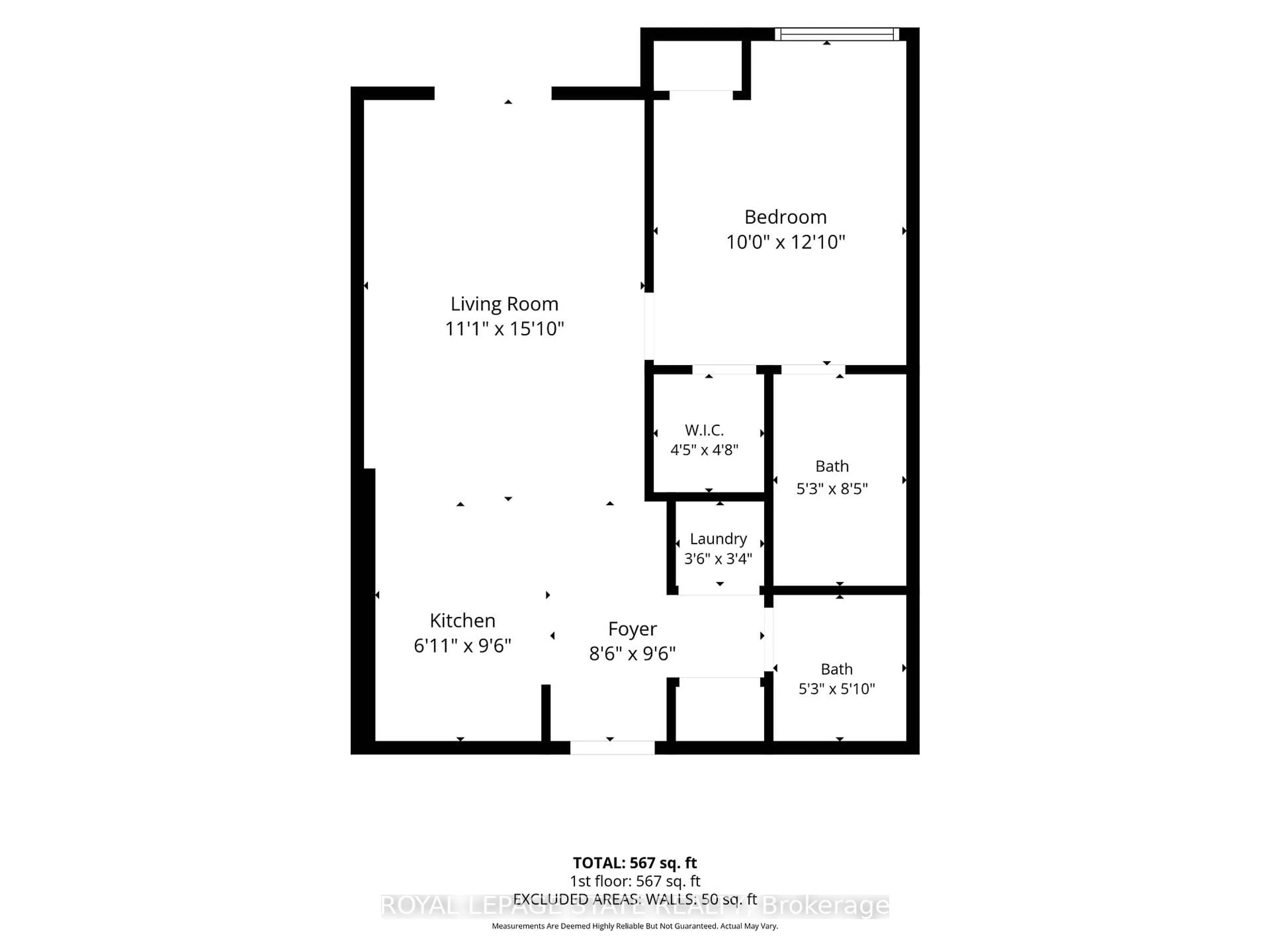 Floor plan for 16 Markle Cres #513, Hamilton Ontario L9G 0H4