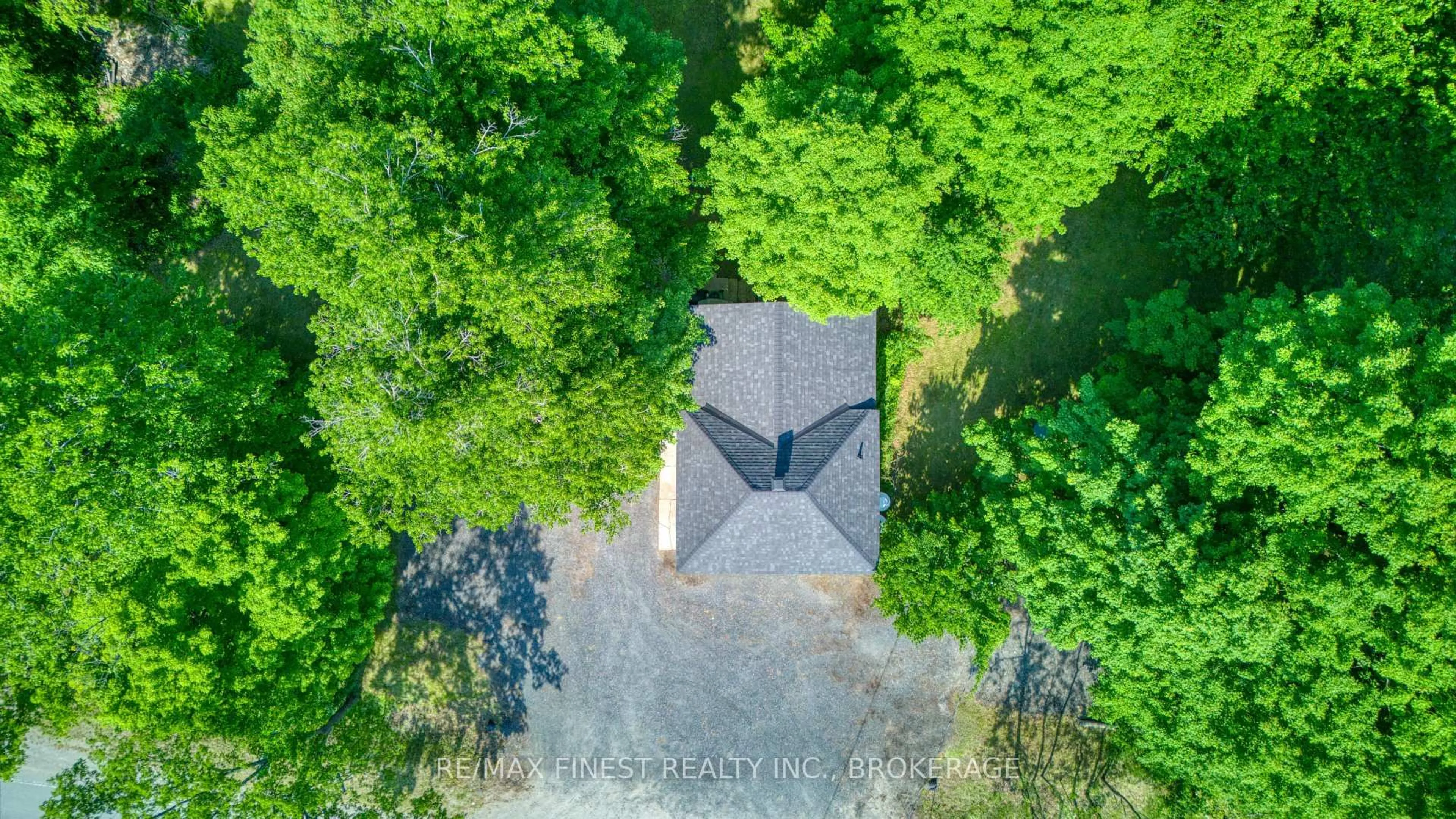 A pic from outside/outdoor area/front of a property/back of a property/a pic from drone, forest/trees view for 14818 Road 38, Sharbot Lake Ontario K0H 2P0
