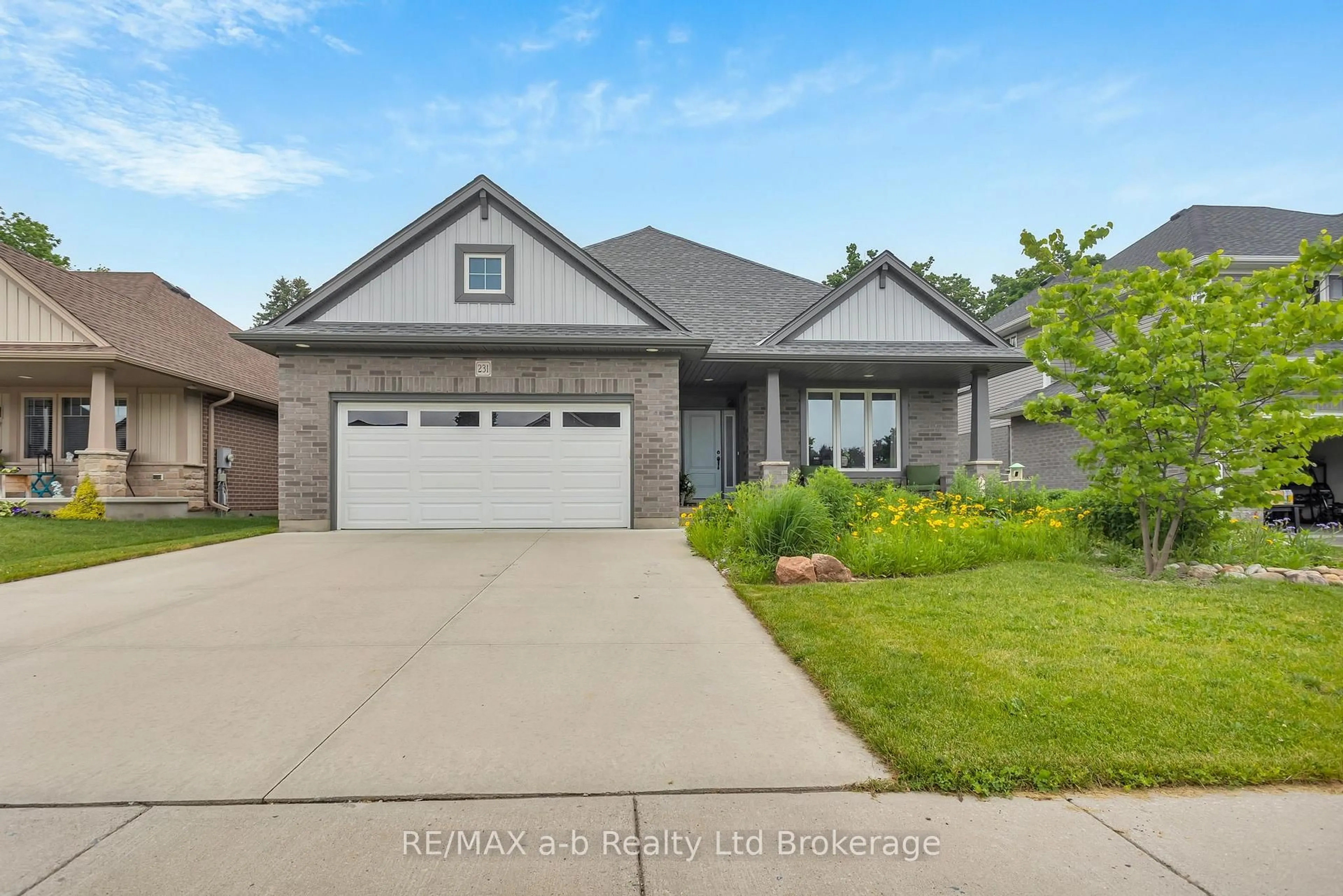 Home with brick exterior material, street for 231 Wilson Ave, Tillsonburg Ontario N4G 0H4