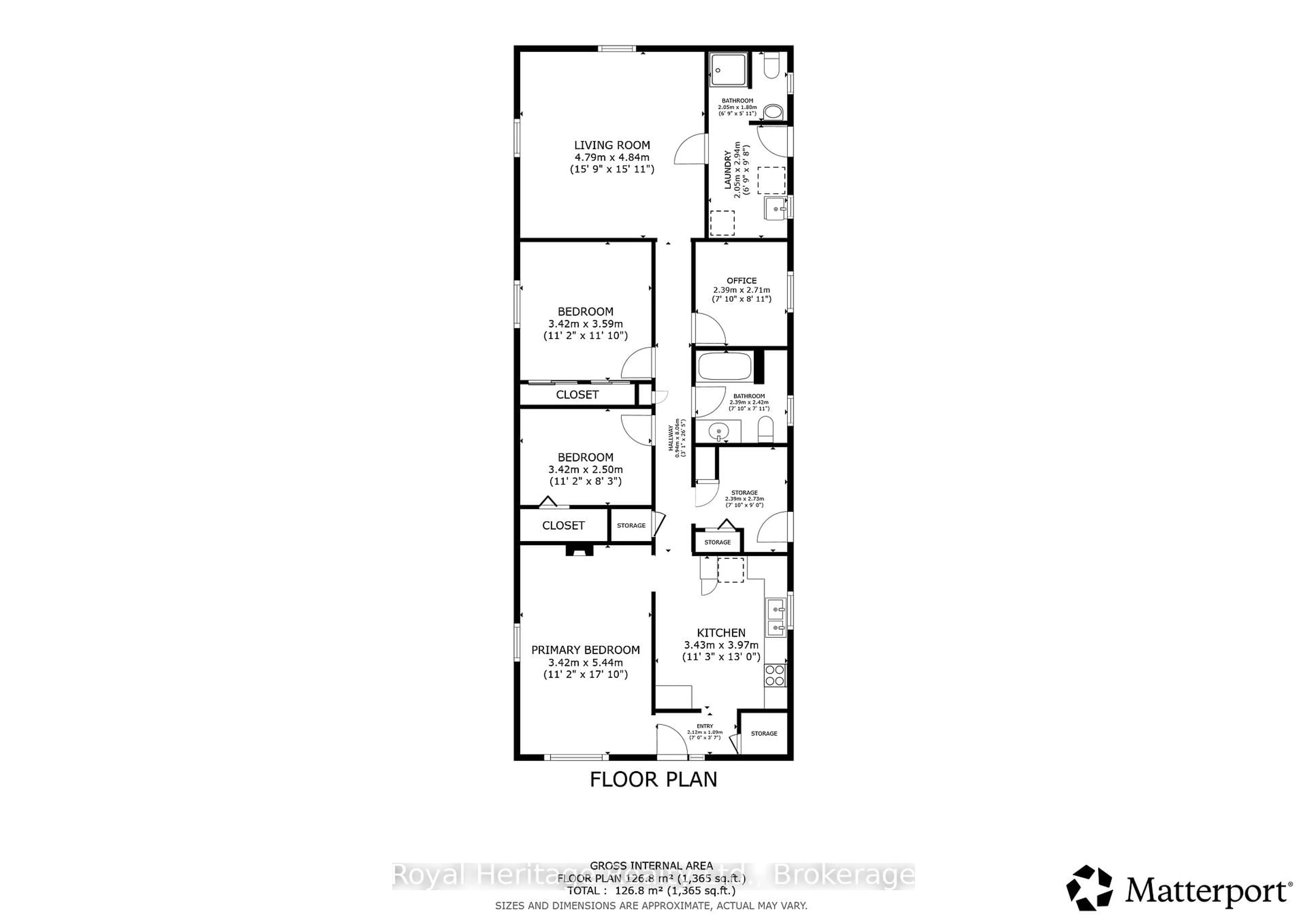 Floor plan for 17 Circle Dr, Kawartha Lakes Ontario K9V 0H7