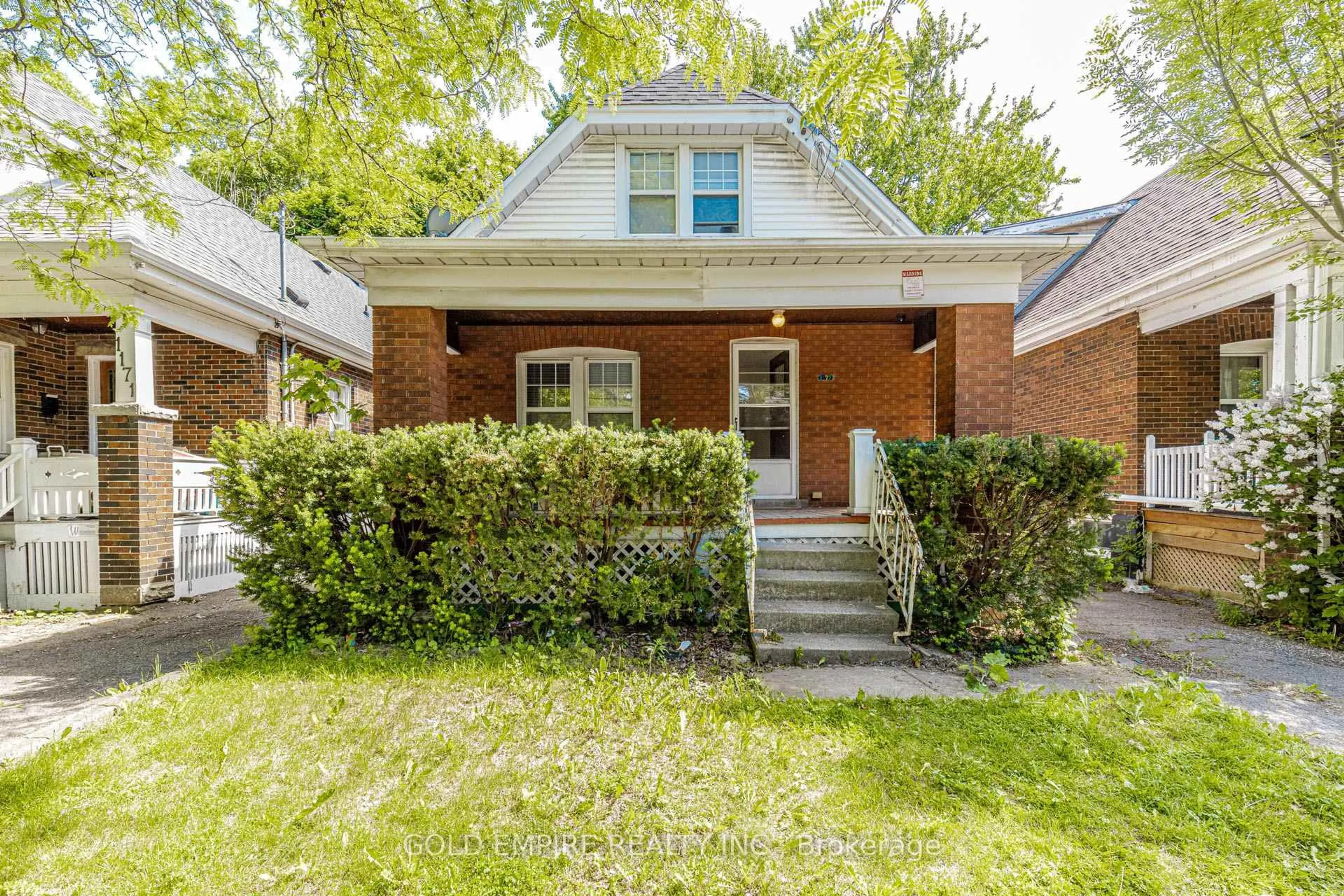 Home with brick exterior material, street for 1177 King St, Hamilton Ontario L8S 1M3
