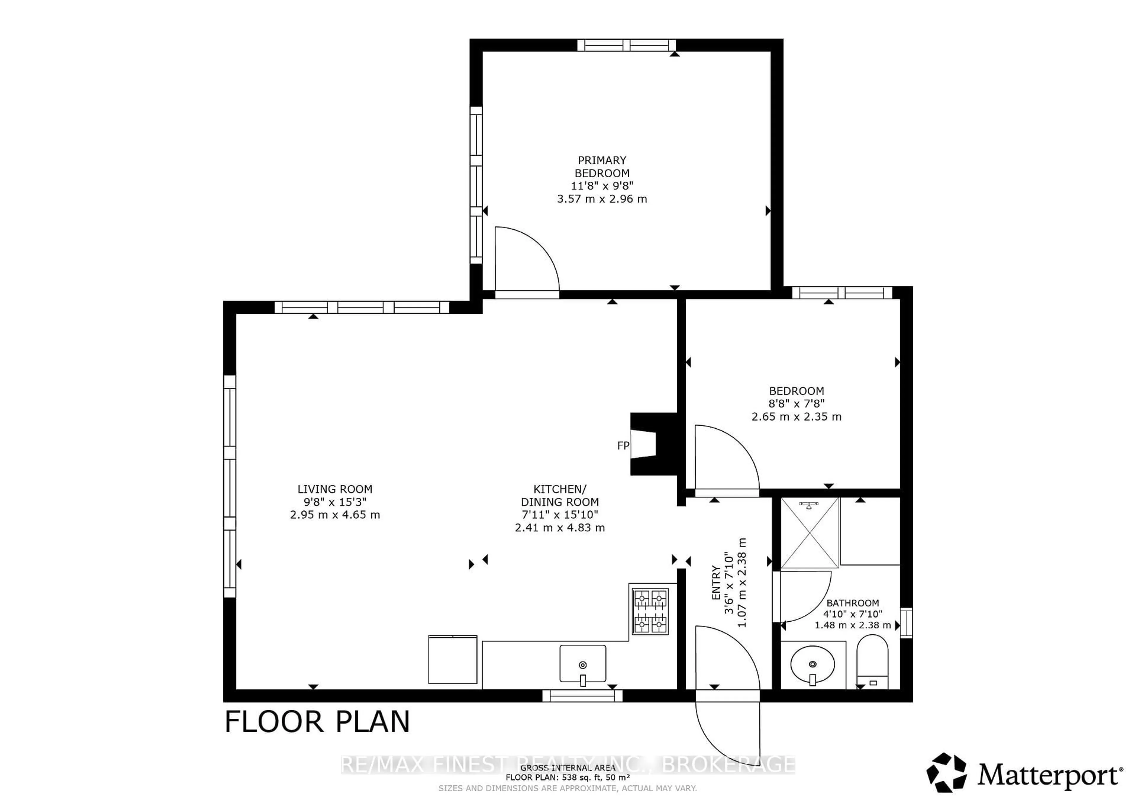 Floor plan for 1029 Oak Lane North, Sharbot Lake Ontario K0H 2P0