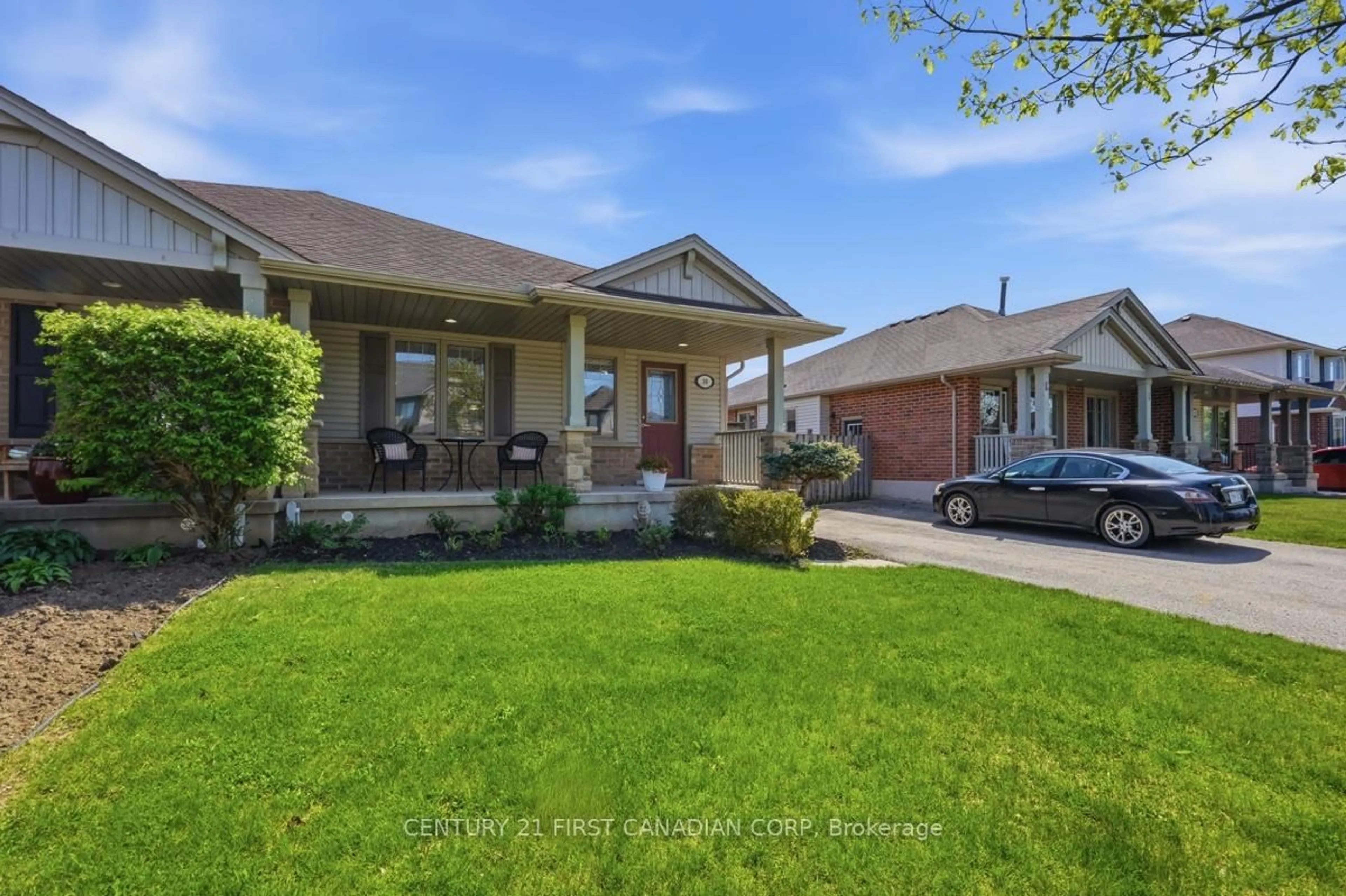 Home with brick exterior material, street for 30 Pear Tree Ave, St. Thomas Ontario N5R 0B5
