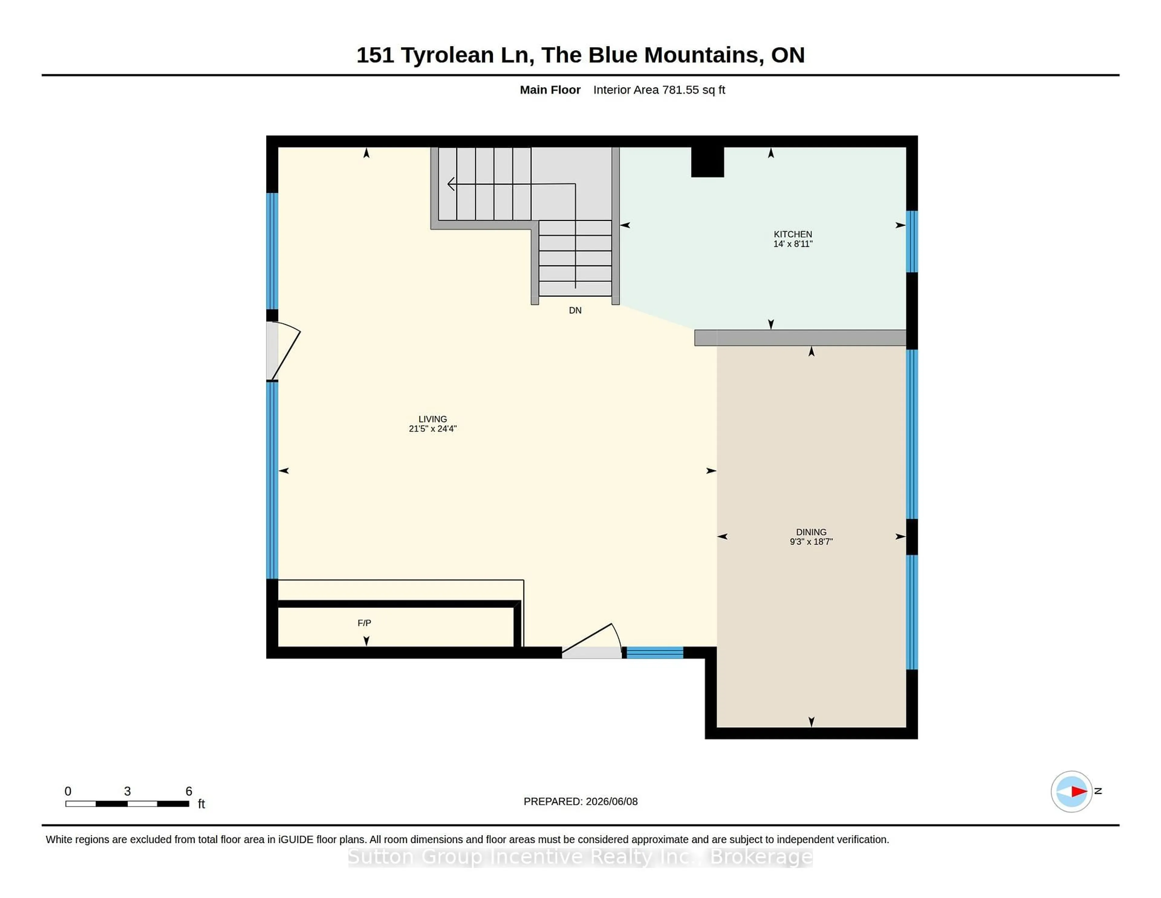 Floor plan for 151 Tyrolean Lane, Blue Mountains Ontario L9Y 0N3