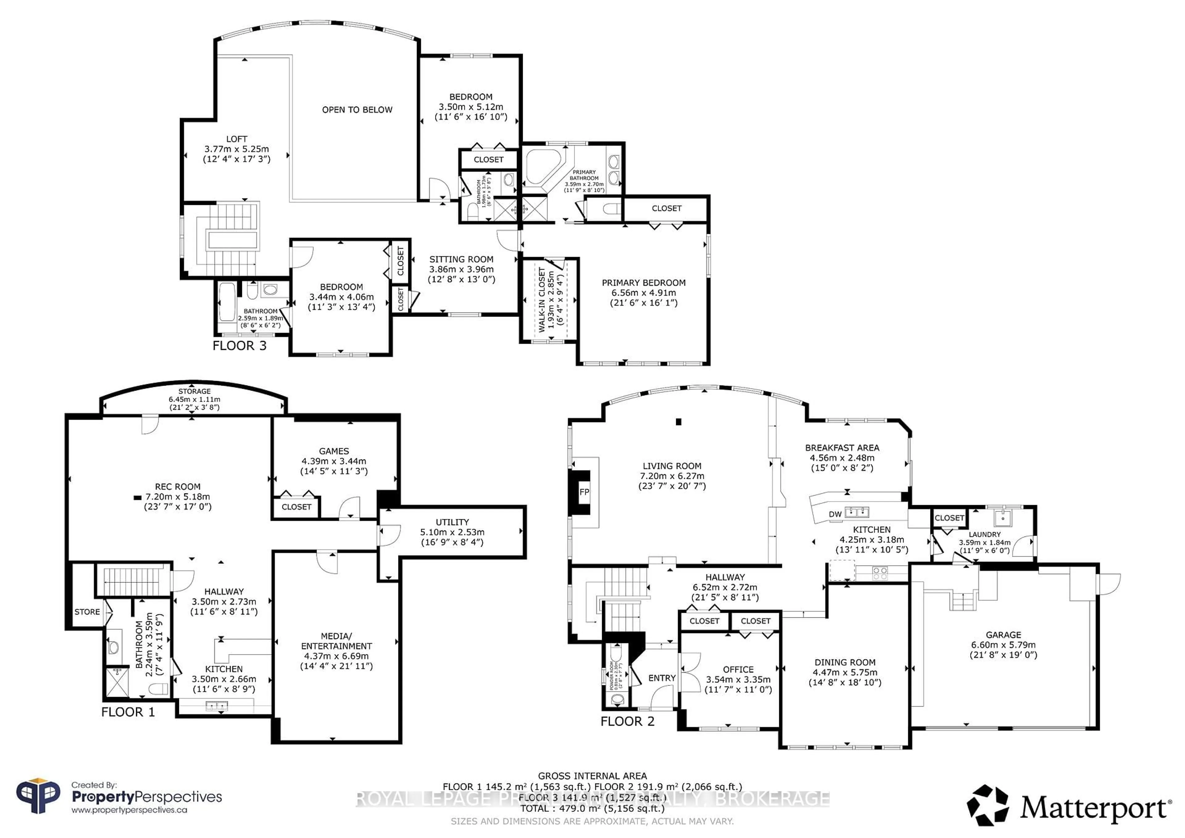 Floor plan for 1461 English Way, Kingston Ontario K7L 5H6