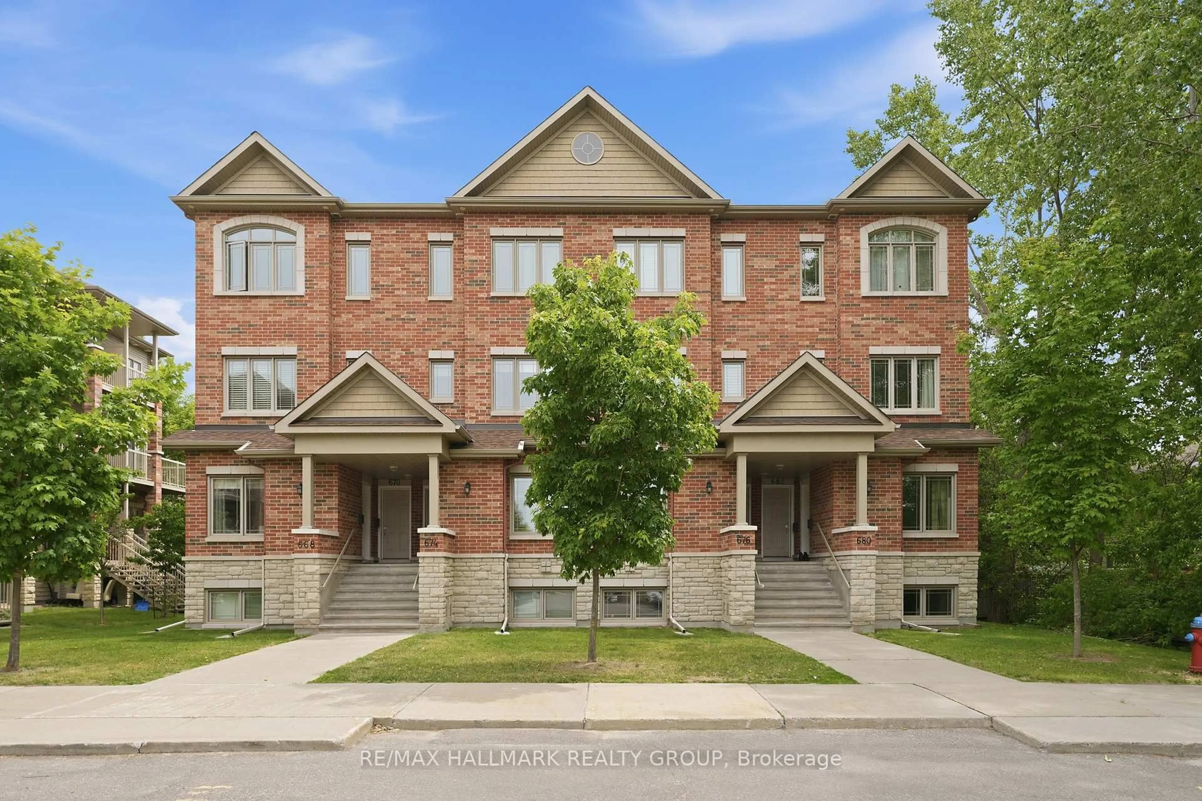 Home with brick exterior material, street for 670 Danaca Private, Ottawa Ontario K1K 2V7