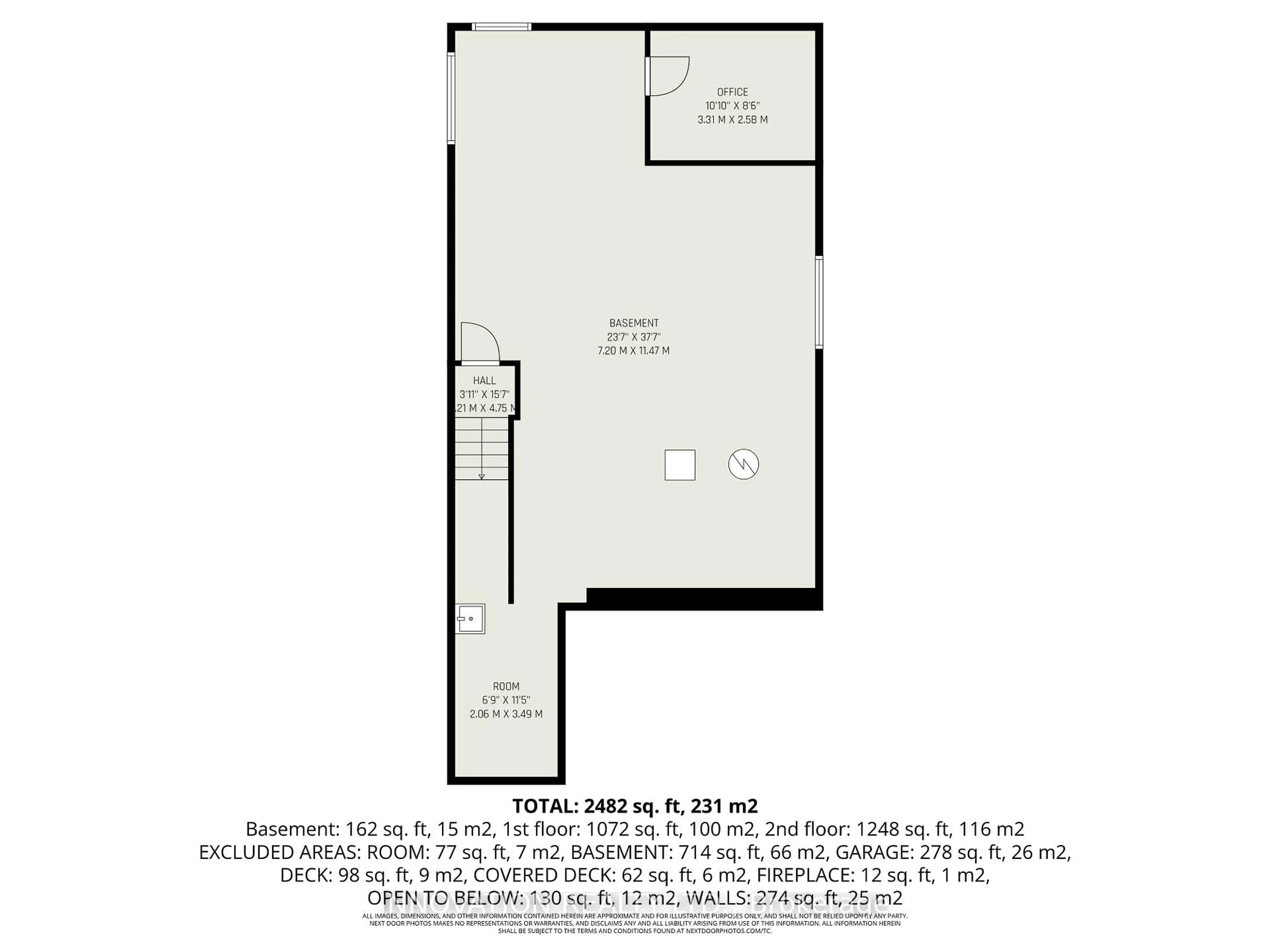 Floor plan for 957 Atrium Rdge, Manotick Ontario K4M 0P3