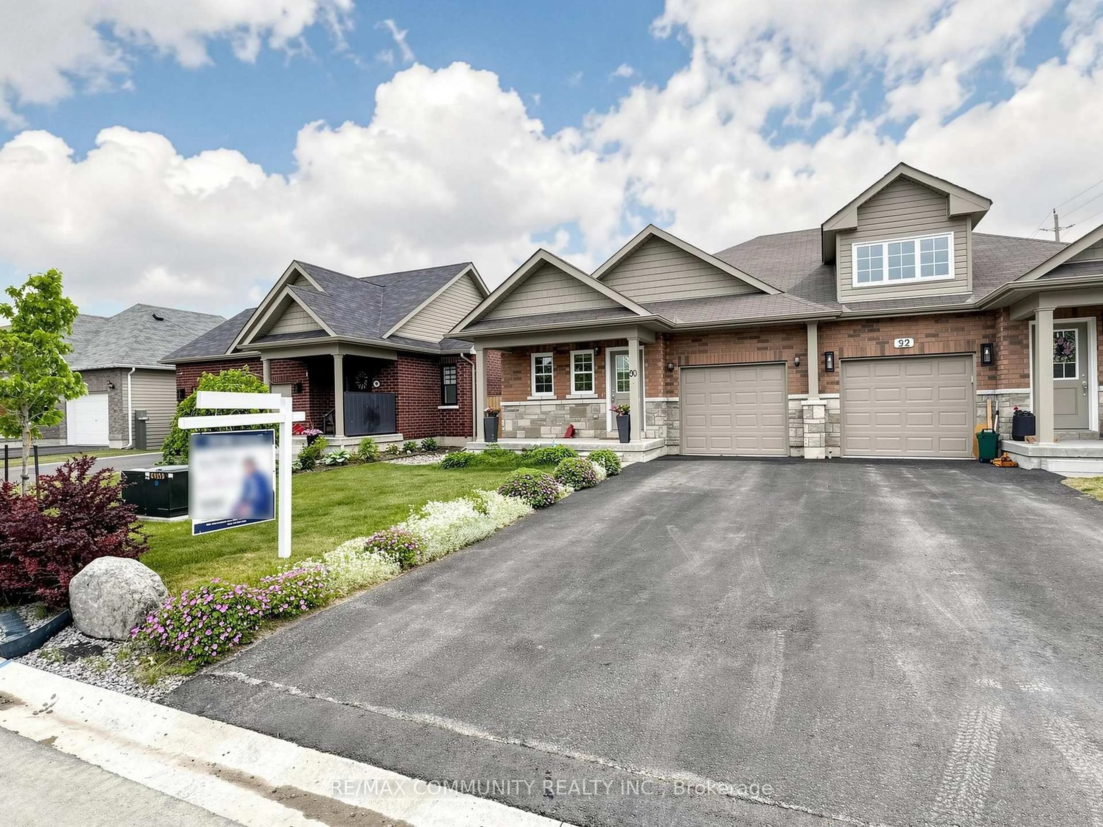 Home with brick exterior material, street for 90 Cortland Way, Brighton Ontario K0K 1H0