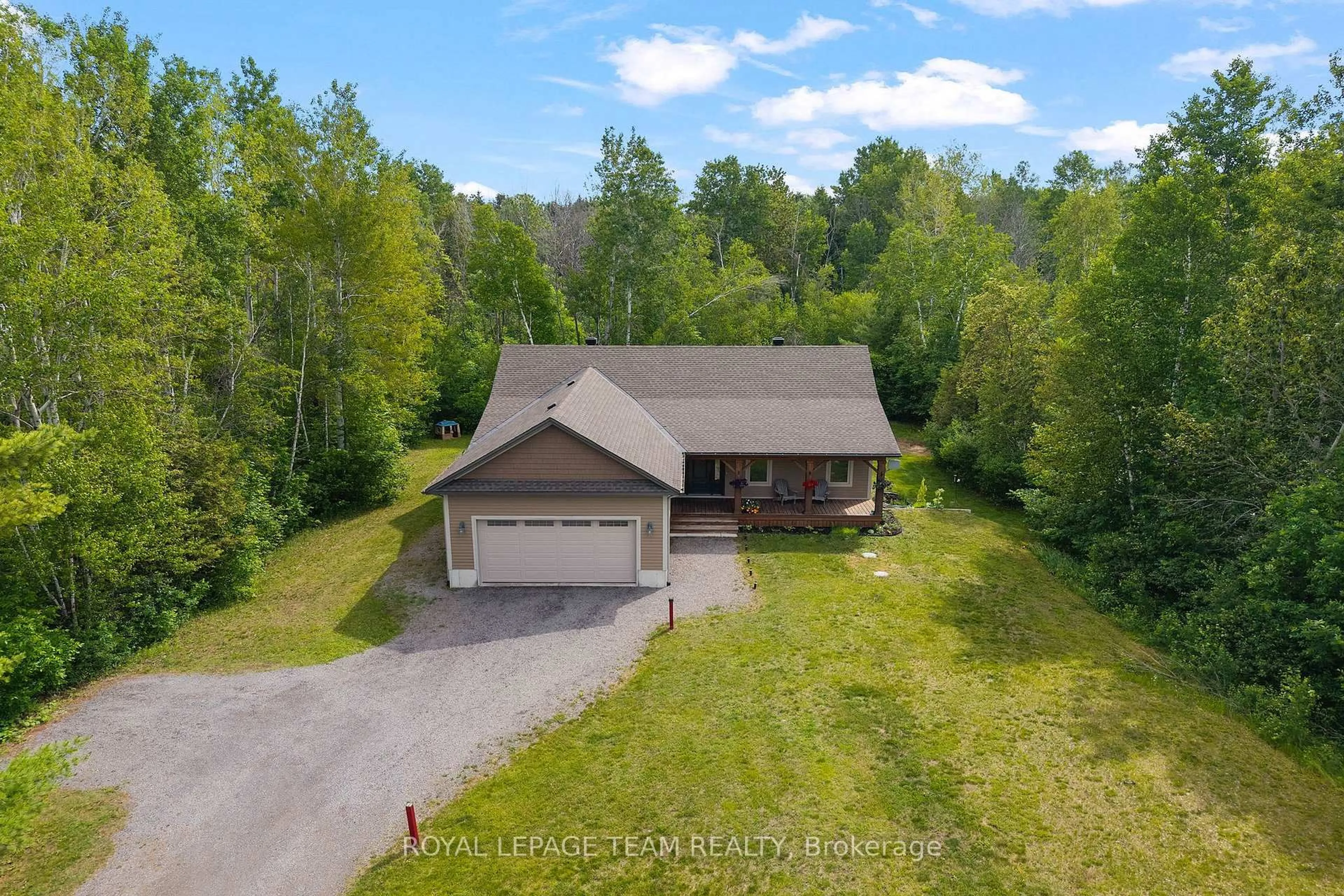 A pic from outside/outdoor area/front of a property/back of a property/a pic from drone, unknown for 175 Boundary Rd, North Dundas Ontario K0E 1S0