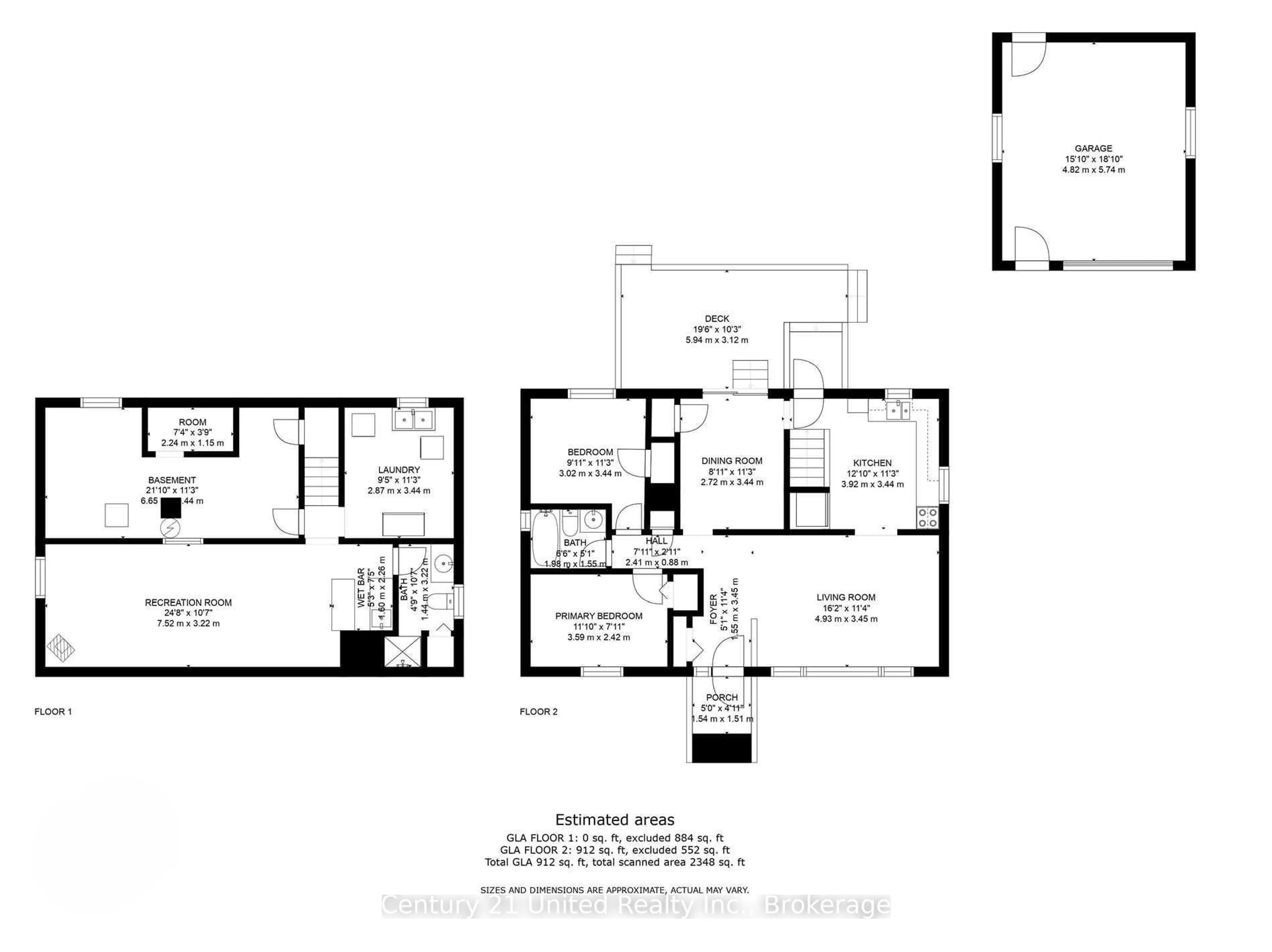 Floor plan for 224 Nickerson Dr, Cobourg Ontario K9A 1A5