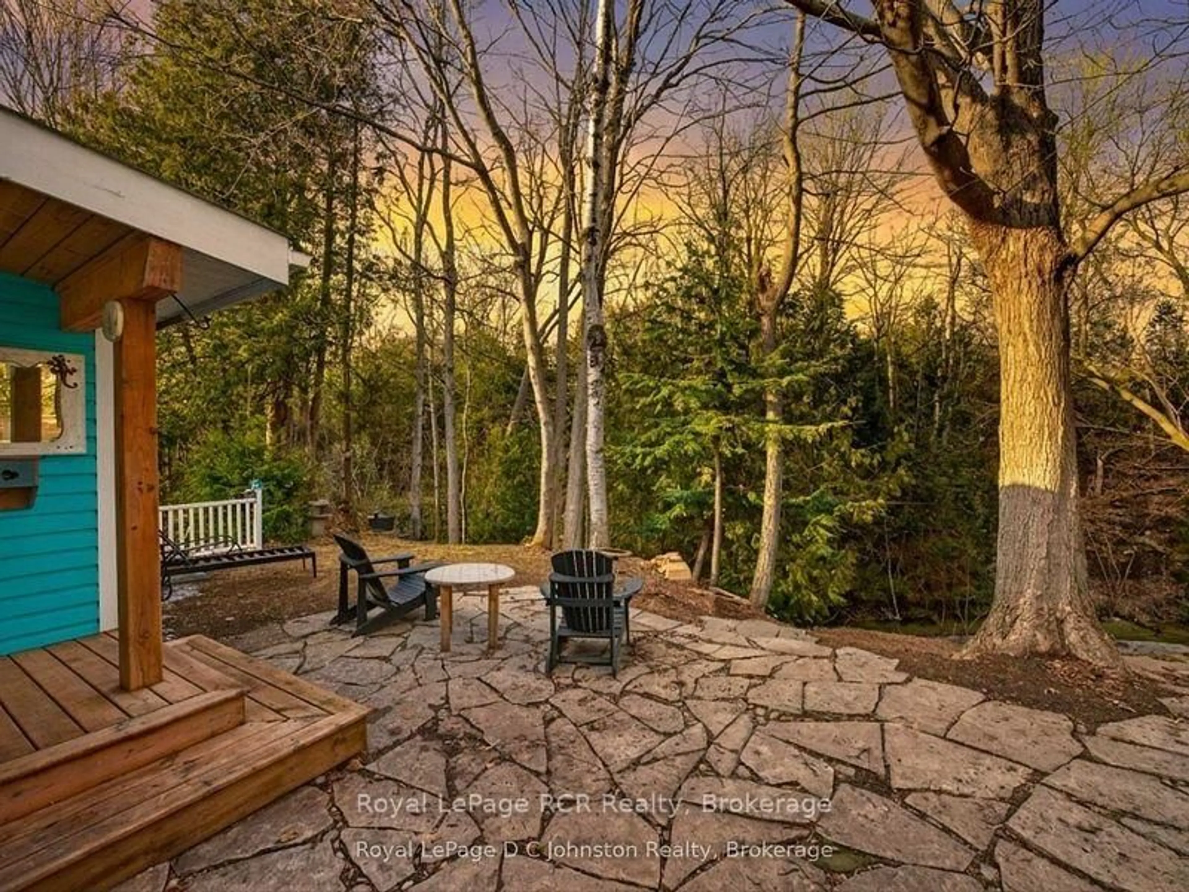 Patio, forest/trees view for 106 383 McNabb St, Saugeen Shores Ontario N0H 2L0