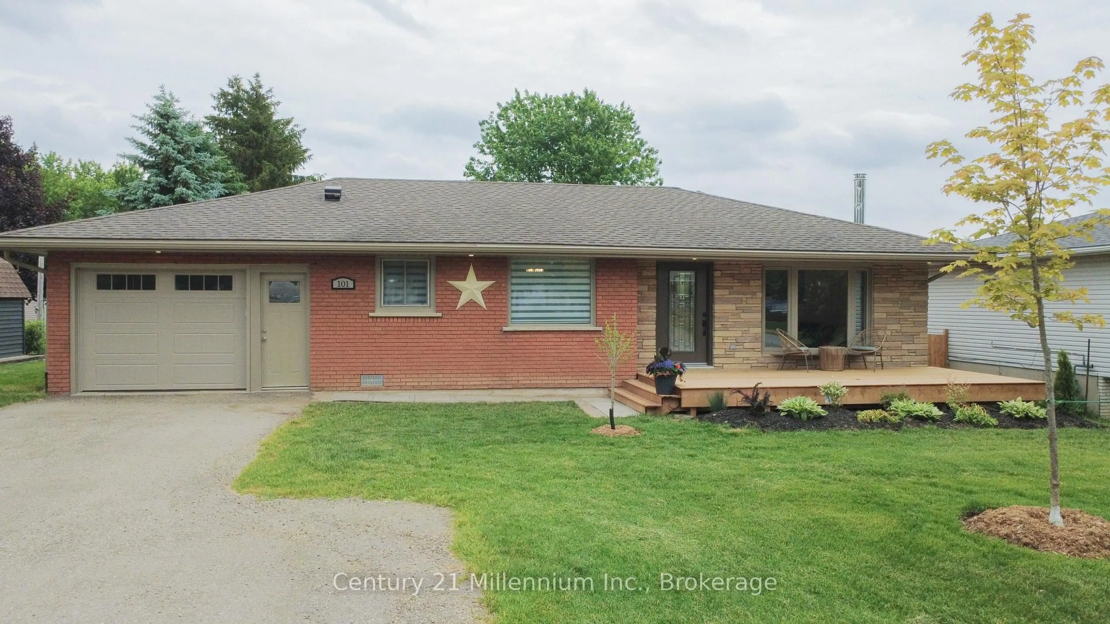 Home with brick exterior material, street for 101 Albert St, Arran-Elderslie Ontario N0G 2N0