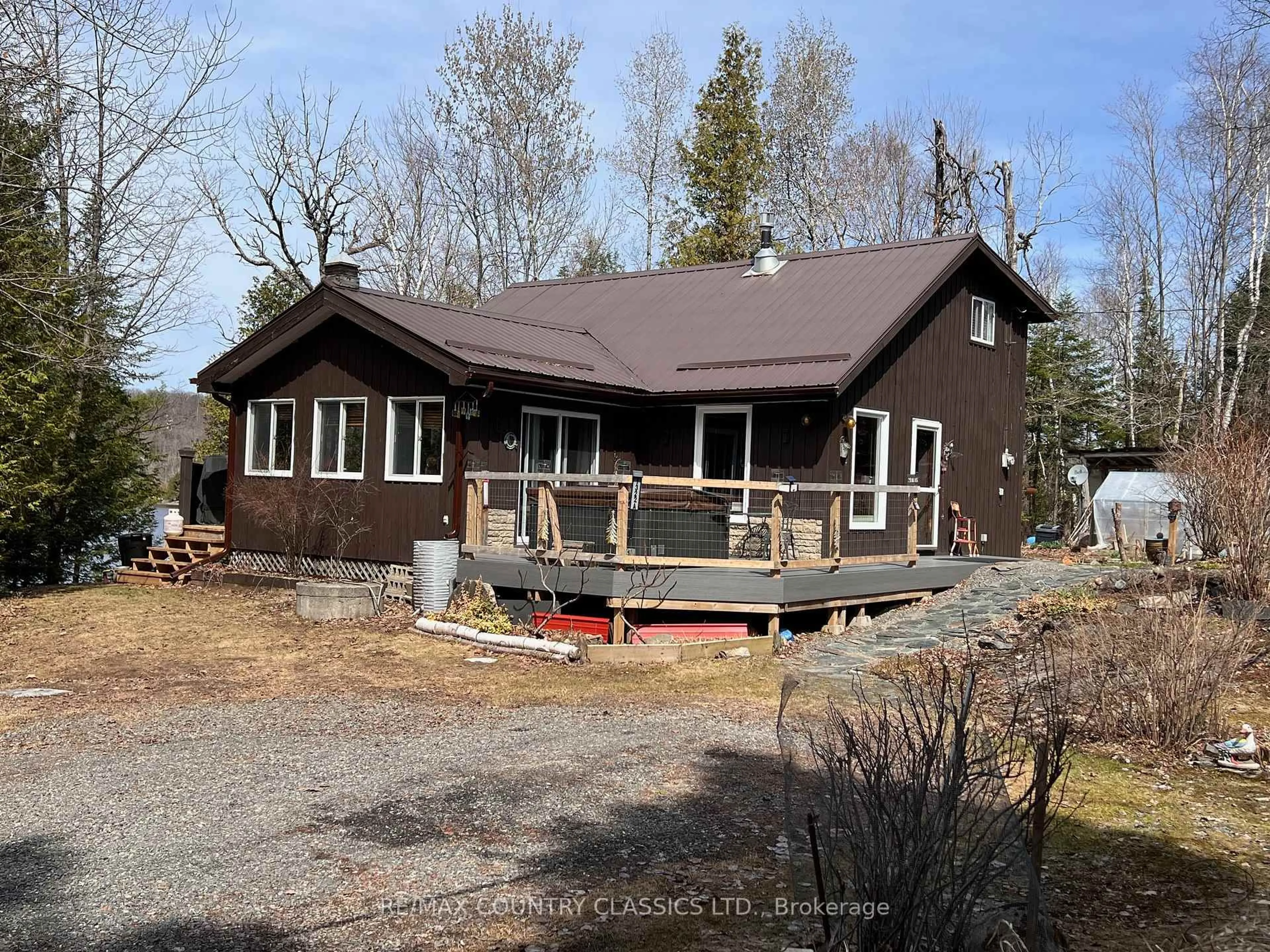 Home with vinyl exterior material, building for 1322A Weslemkoon Lake Rd, Hastings Ontario K0L 1W0