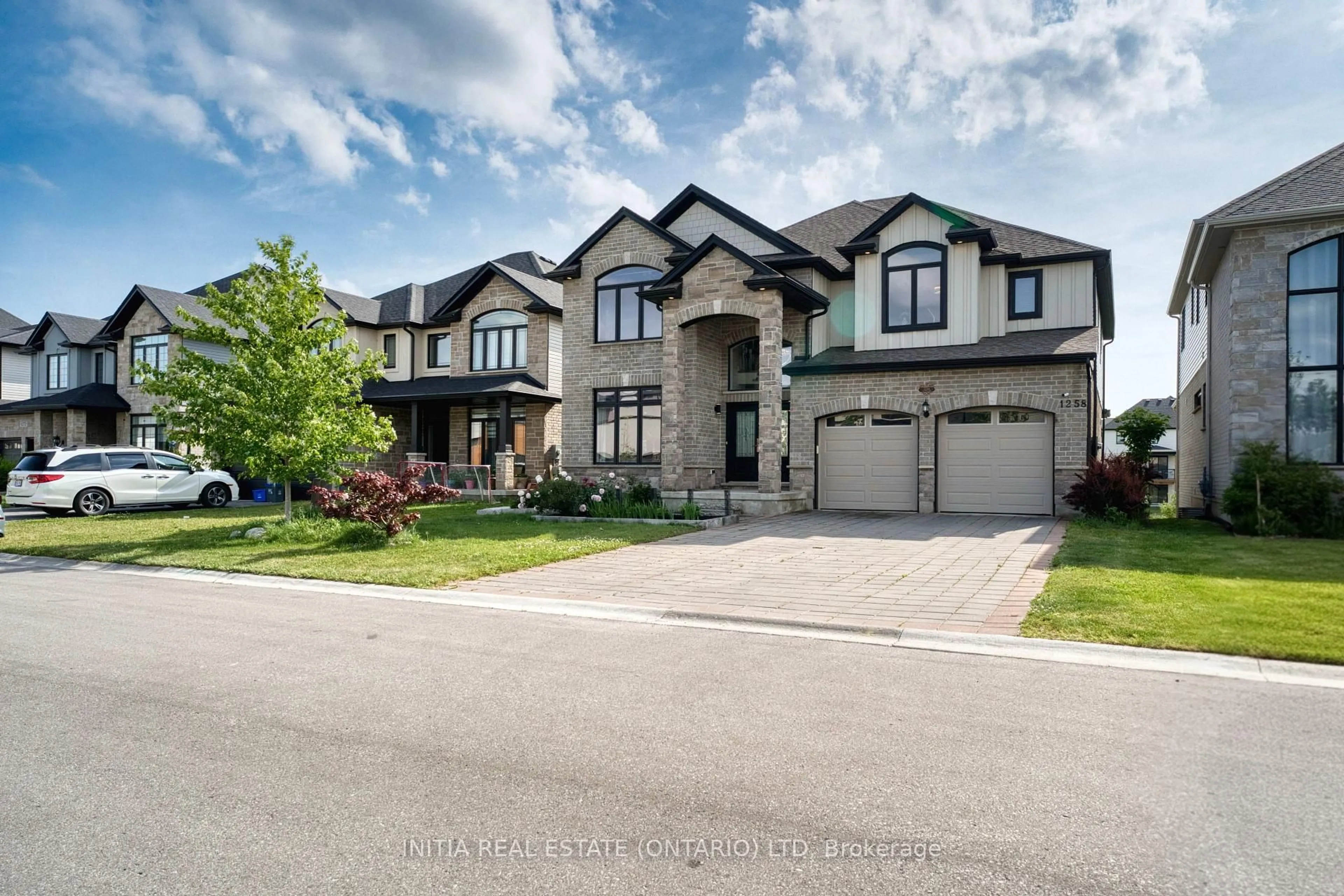 Home with brick exterior material, street for 1258 Silverfox Dr, London North Ontario N6G 0V8