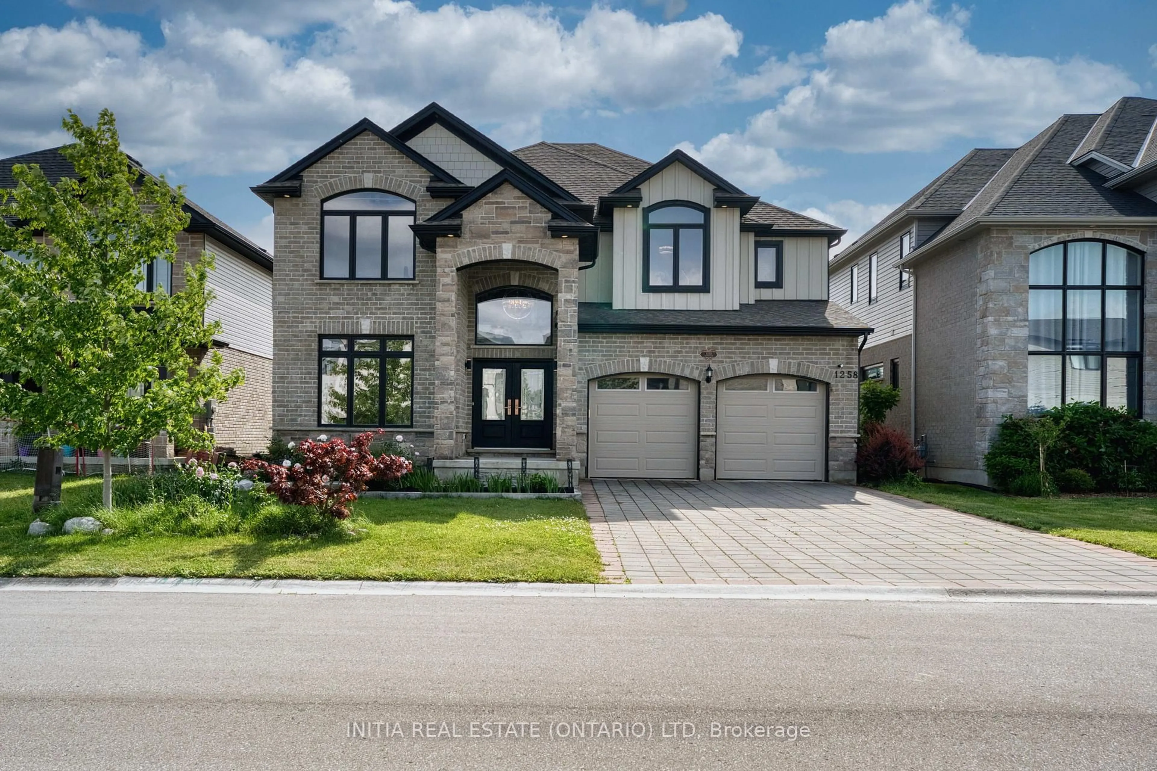 Home with brick exterior material, street for 1258 Silverfox Dr, London North Ontario N6G 0V8