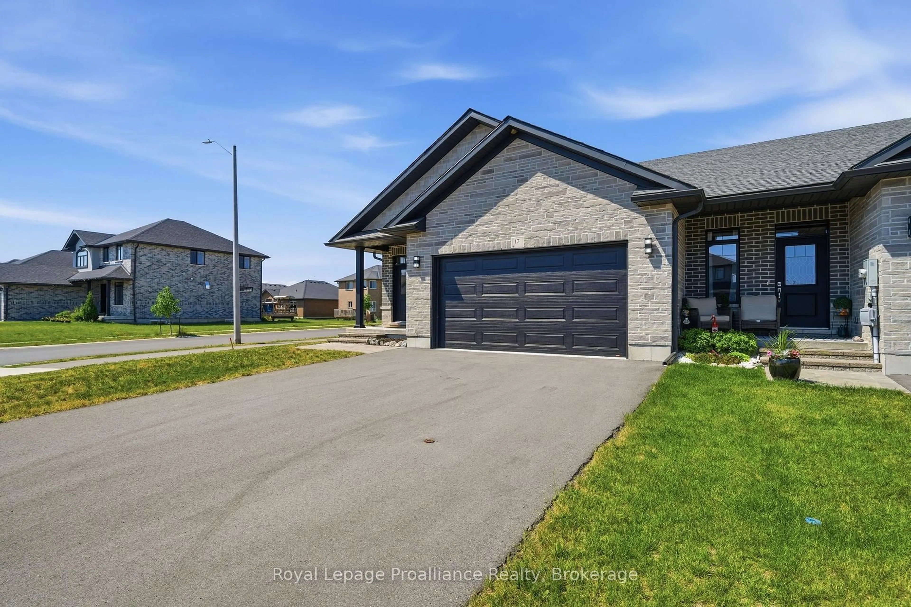 Home with brick exterior material, street for 17 RAYCROFT Dr, Belleville Ontario K8N 0R5