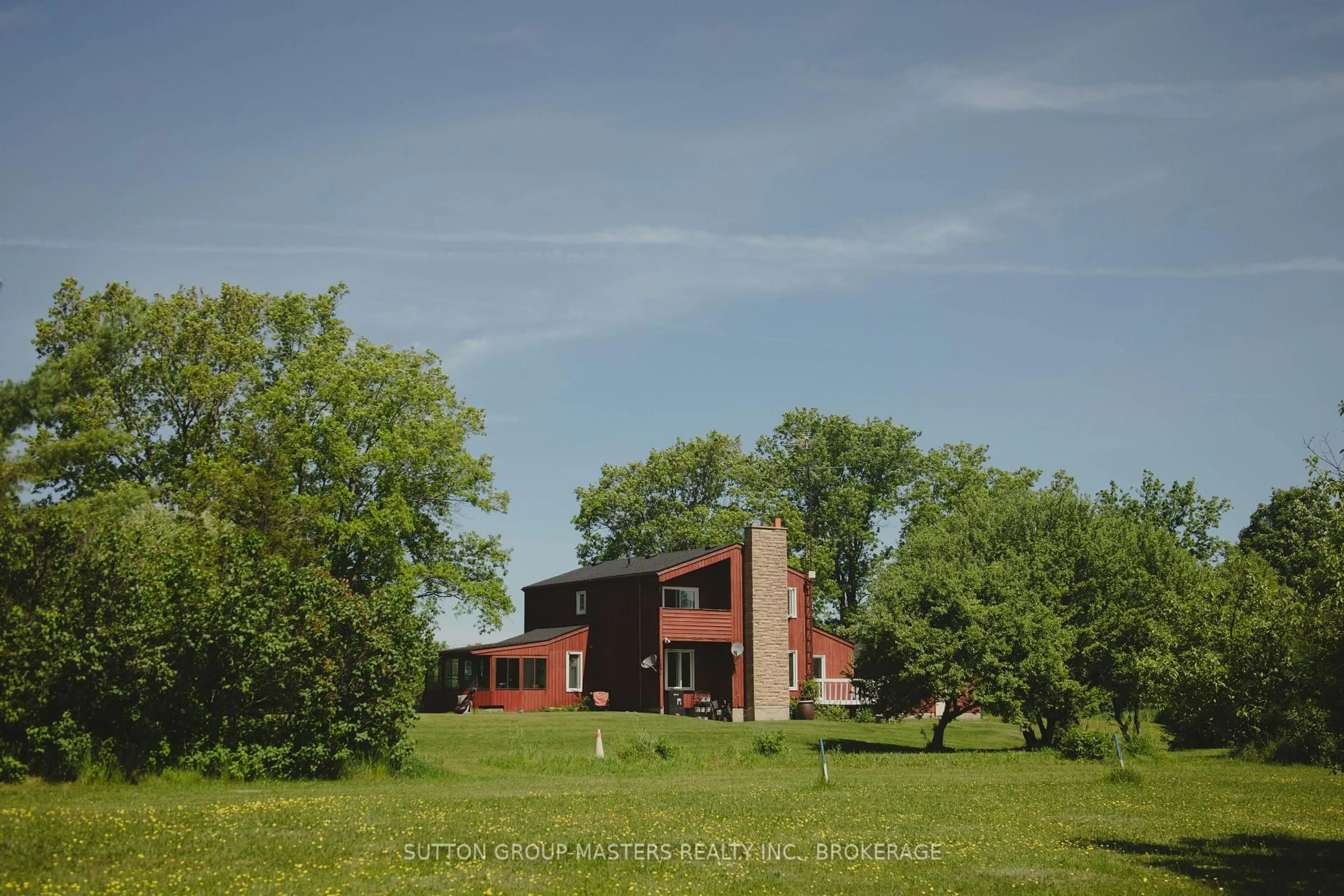 Home with brick exterior material, building for 4374 County Road 1, Yarker Ontario K0K 3N0