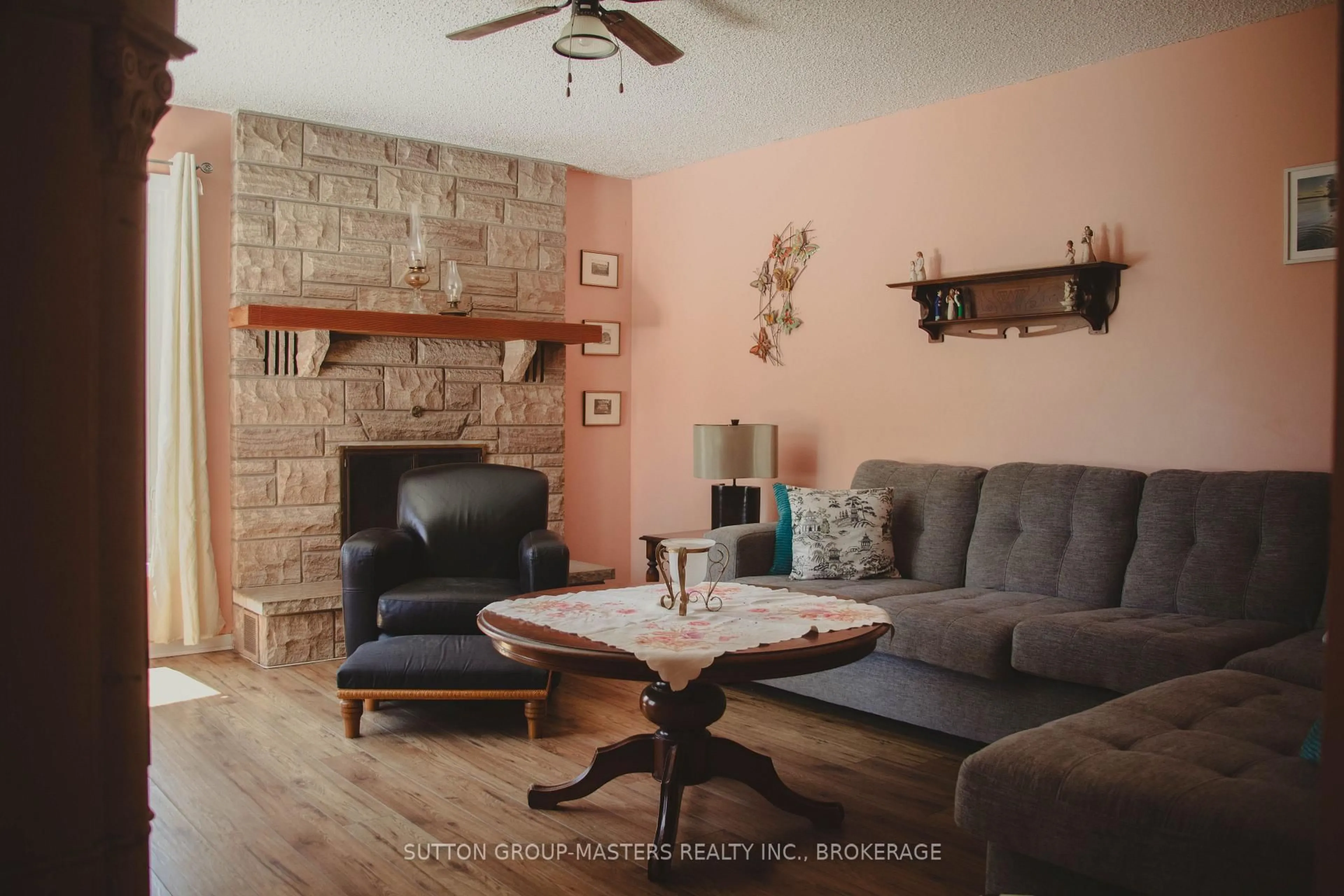 Living room with furniture, unknown for 4374 County Road 1, Yarker Ontario K0K 3N0