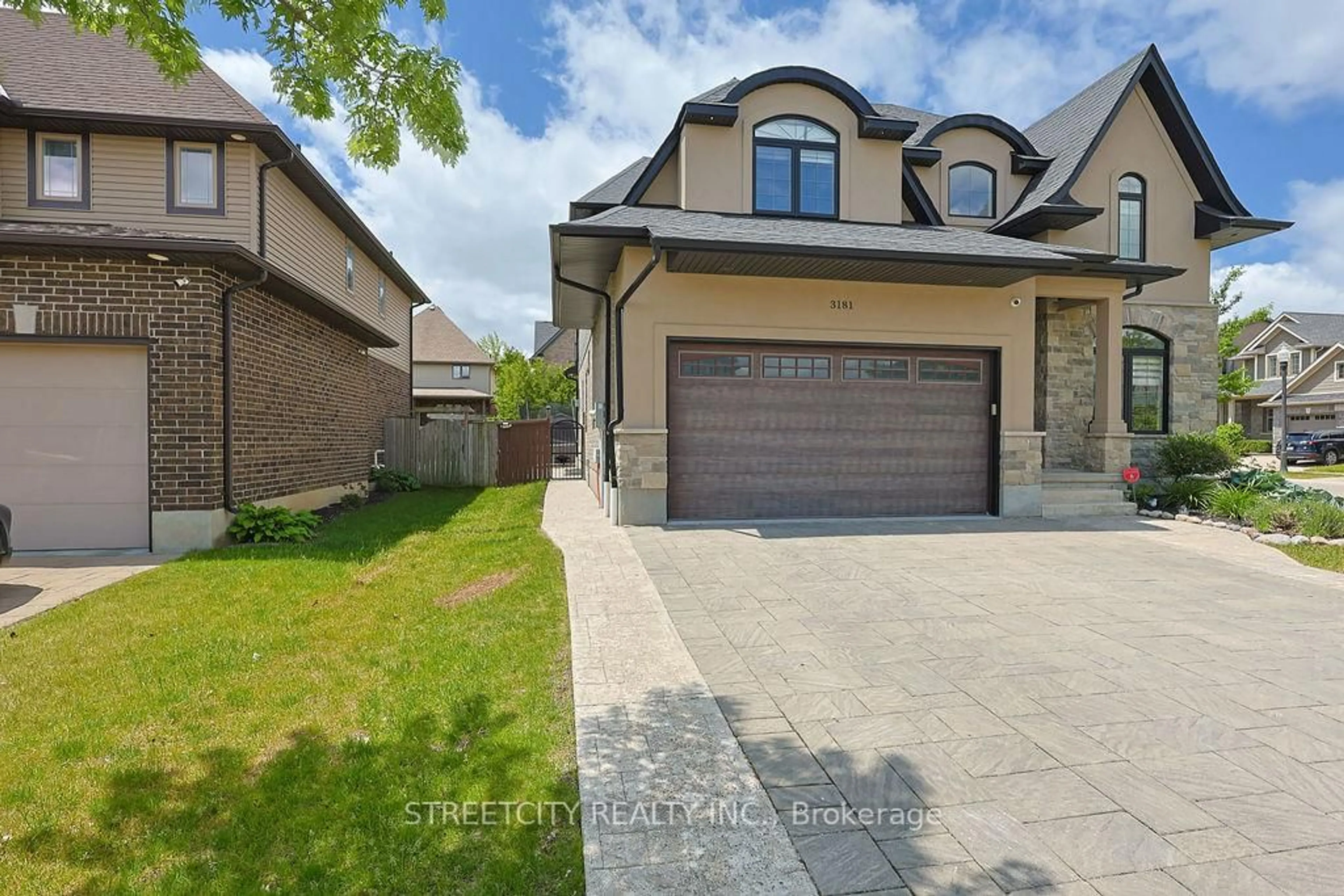 Home with brick exterior material, street for 3181 Gristmill Lane, London South Ontario N6P 0C1