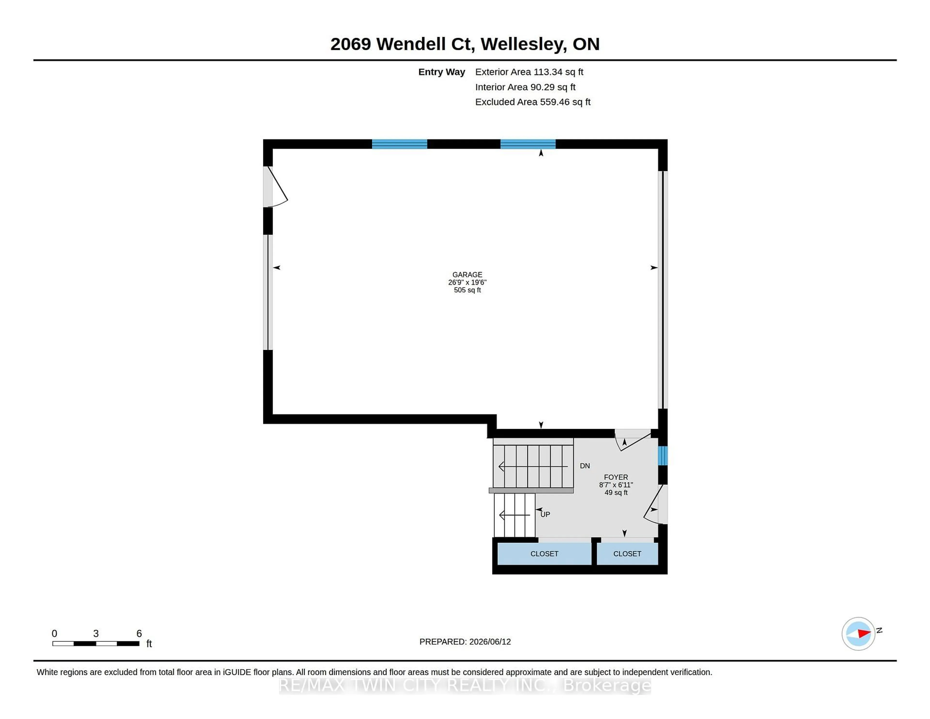 Floor plan for 2069 WENDELL Crt, Perth East Ontario N0B 2T0
