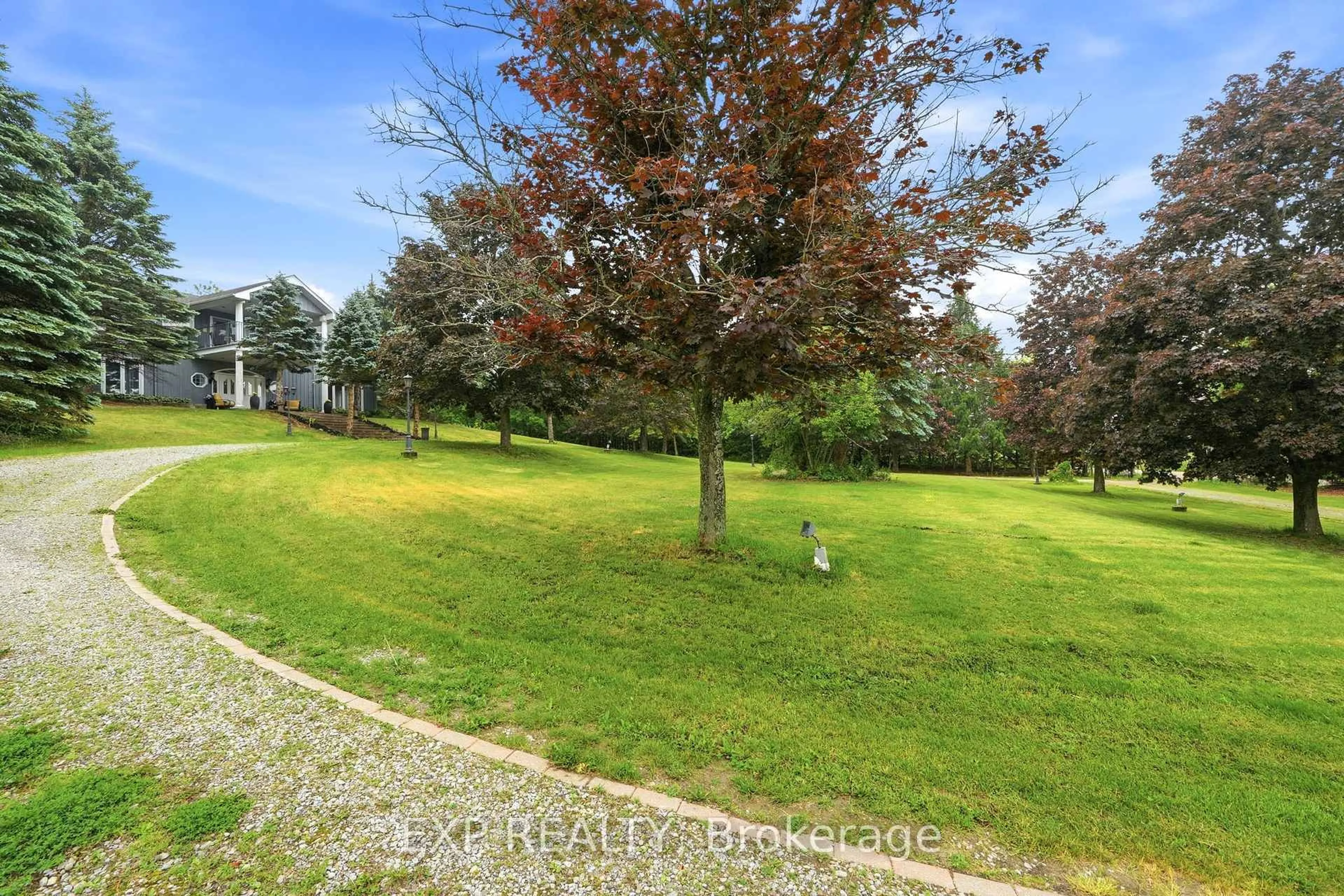 A pic from outside/outdoor area/front of a property/back of a property/a pic from drone, forest/trees view for 9823 Corkery Rd, Hamilton Township Ontario K0K 1C0