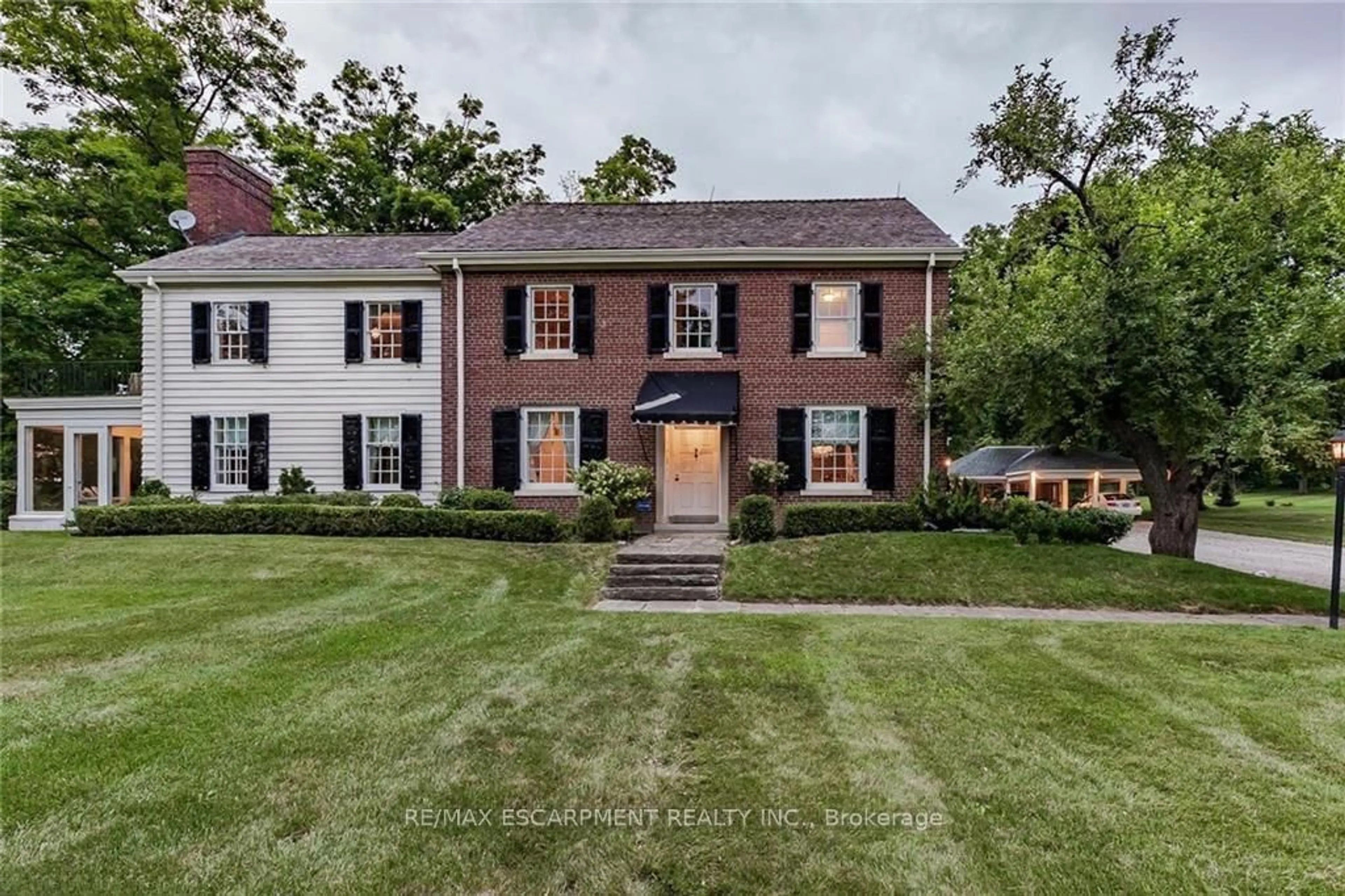 Home with brick exterior material, street for 345 Mountain Brow Rd, Hamilton Ontario L0R 2H7