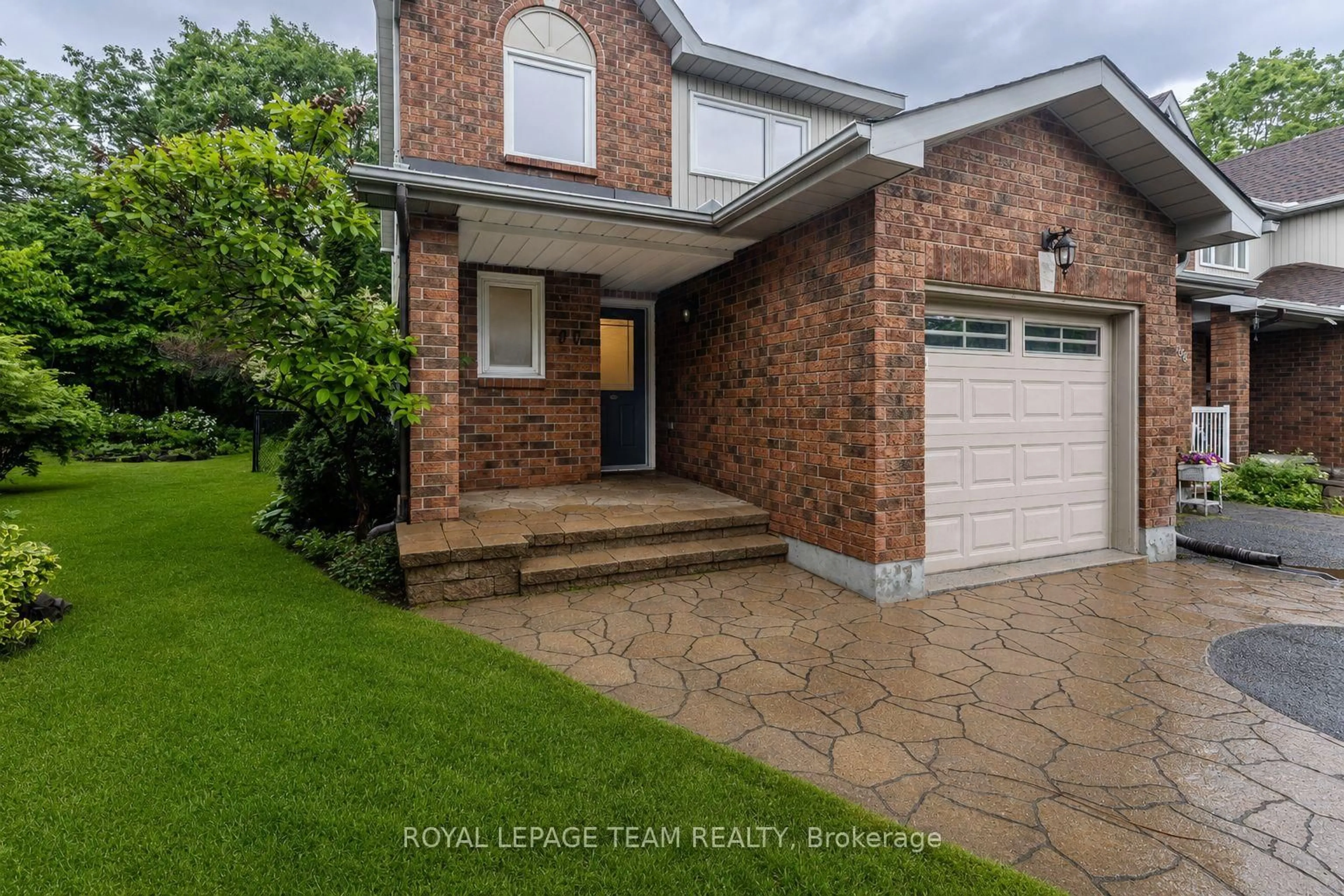 Home with brick exterior material, street for 90 Blackdome Cres, Ottawa Ontario K2T 1B1