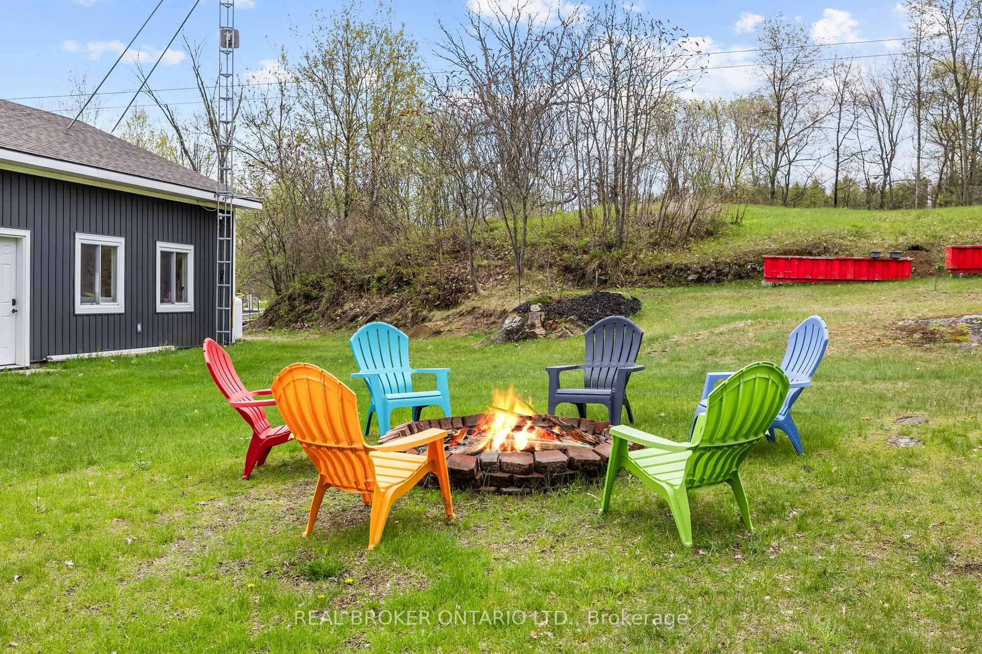 Patio, water/lake/river/ocean view for 462 Anglican Church Rd, Perth Ontario K7H 3C6