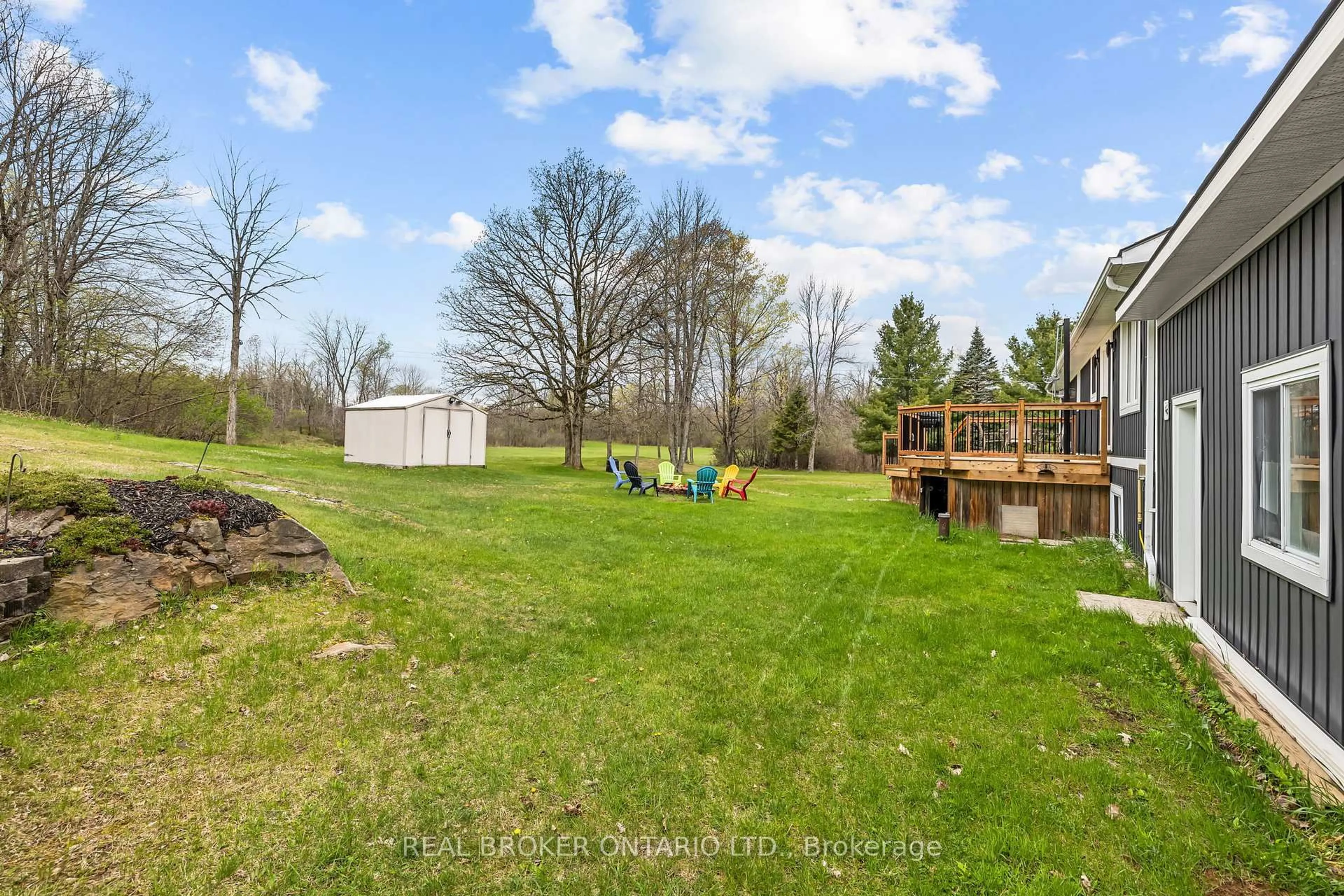 A pic from outside/outdoor area/front of a property/back of a property/a pic from drone, water/lake/river/ocean view for 462 Anglican Church Rd, Perth Ontario K7H 3C6