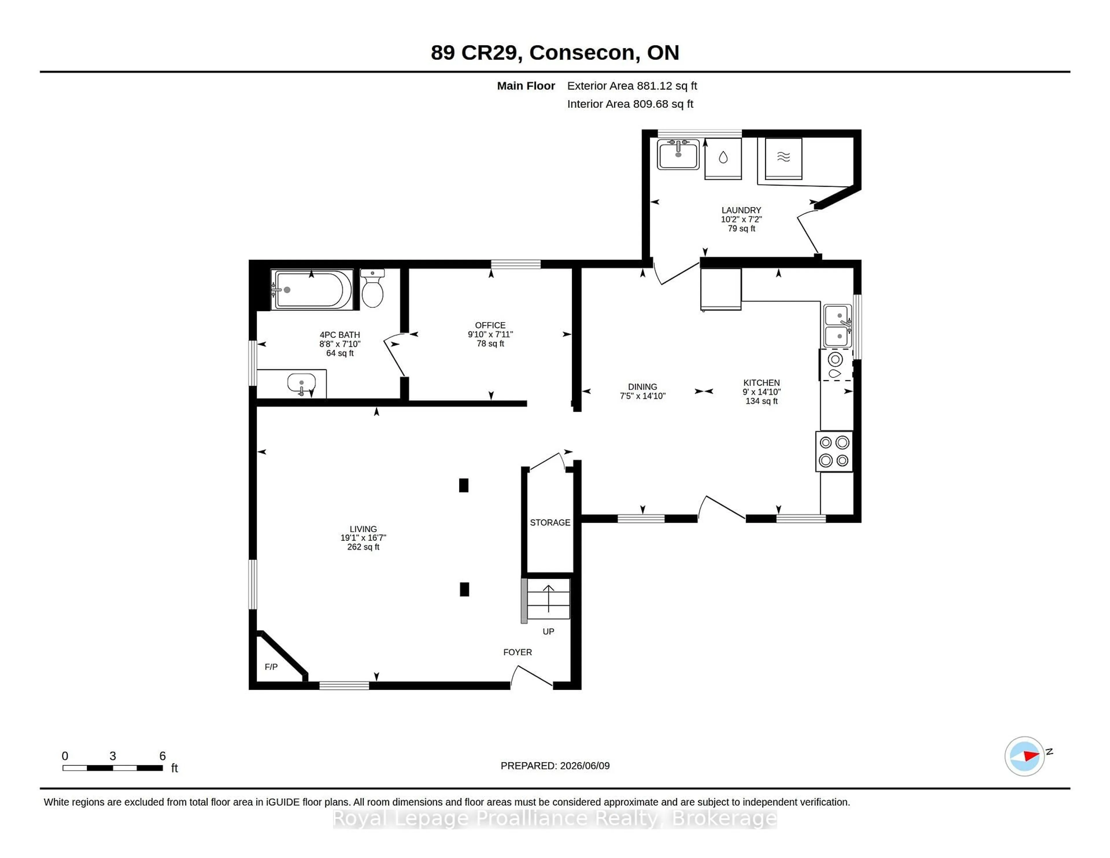 Floor plan for 89 County Rd 29 Rd, Prince Edward County Ontario K0K 1T0