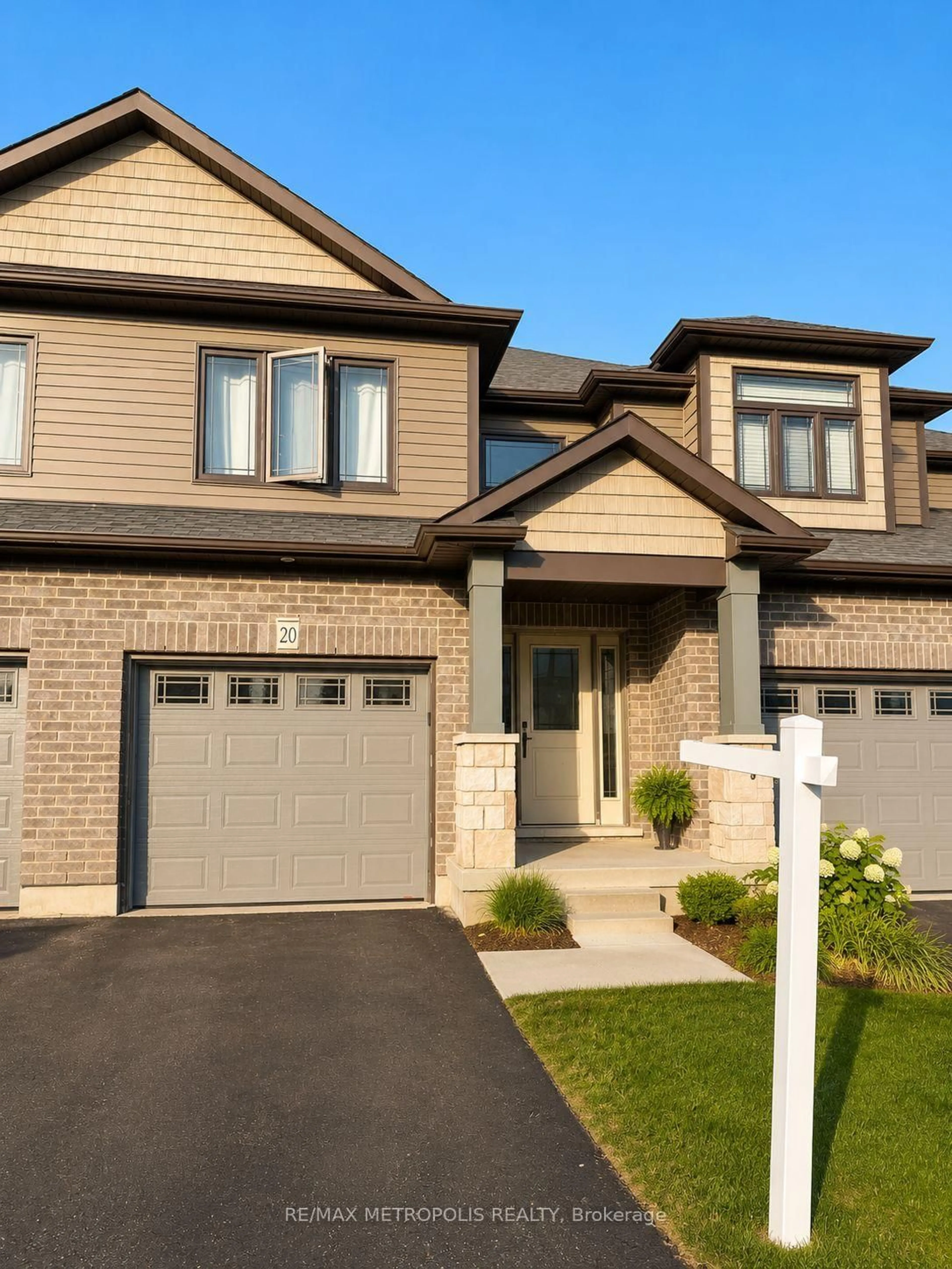 Home with brick exterior material, street for 20 Lawson St #14, East Luther Grand Valley Ontario L9W 7P1
