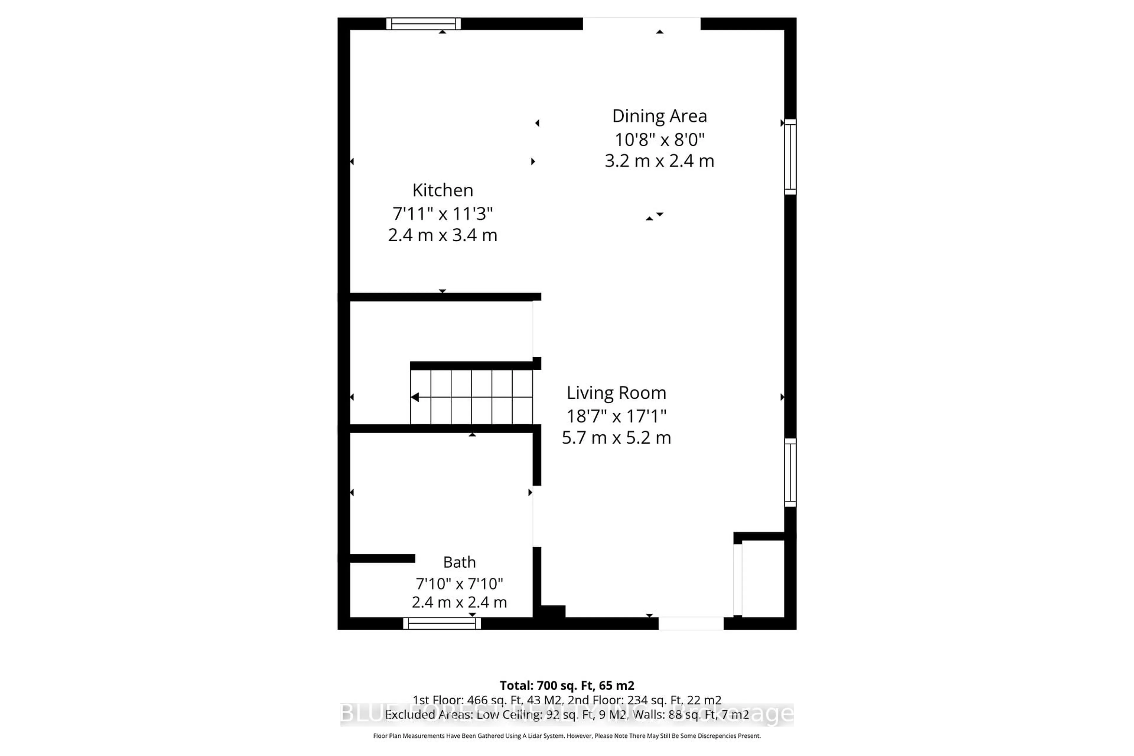 Floor plan for 471 Albert St, Stratford Ontario N5A 3L3