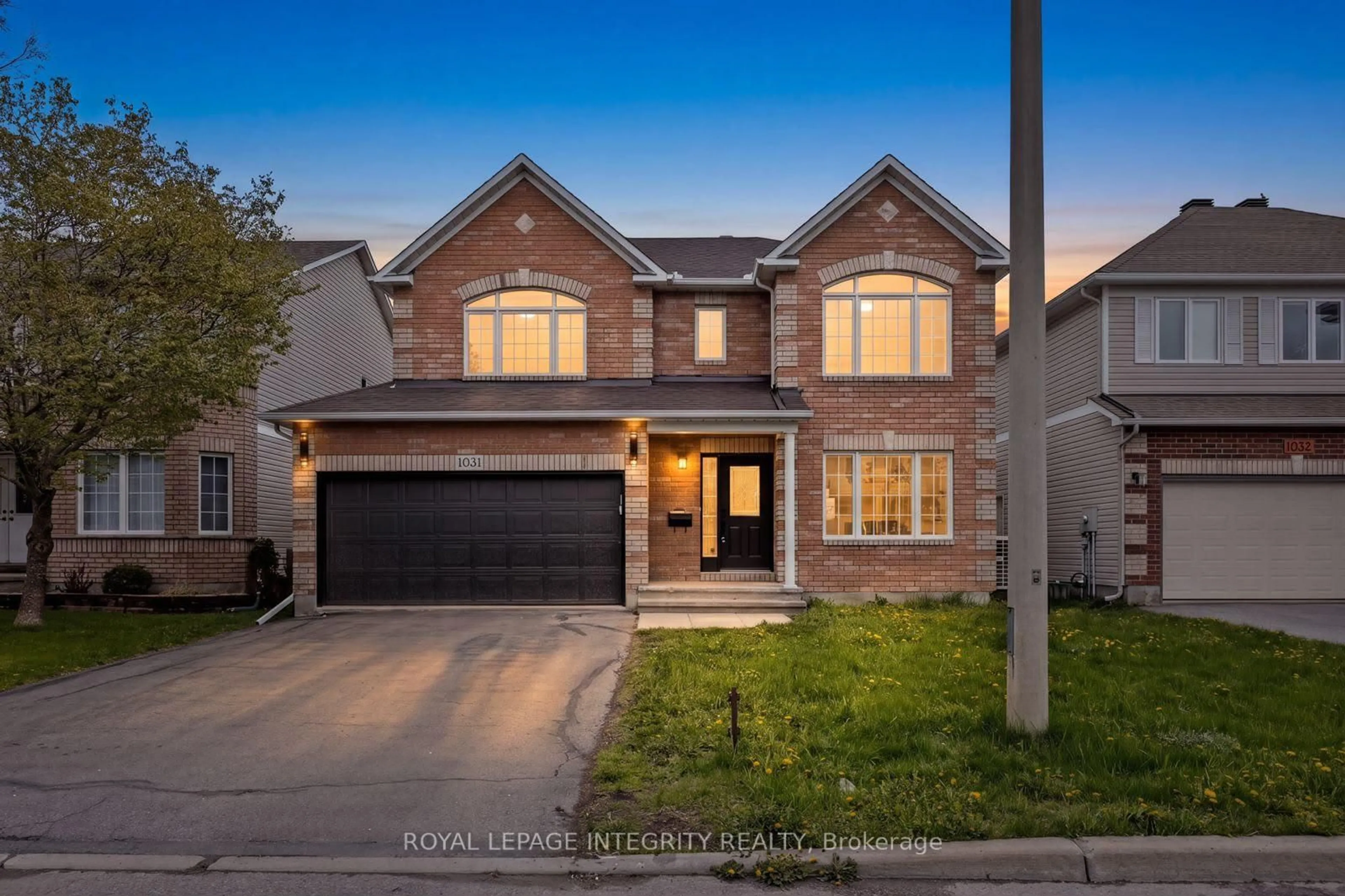 Home with brick exterior material, street for 1031 Unicorn Ave, Orleans Ontario K4A 4H6