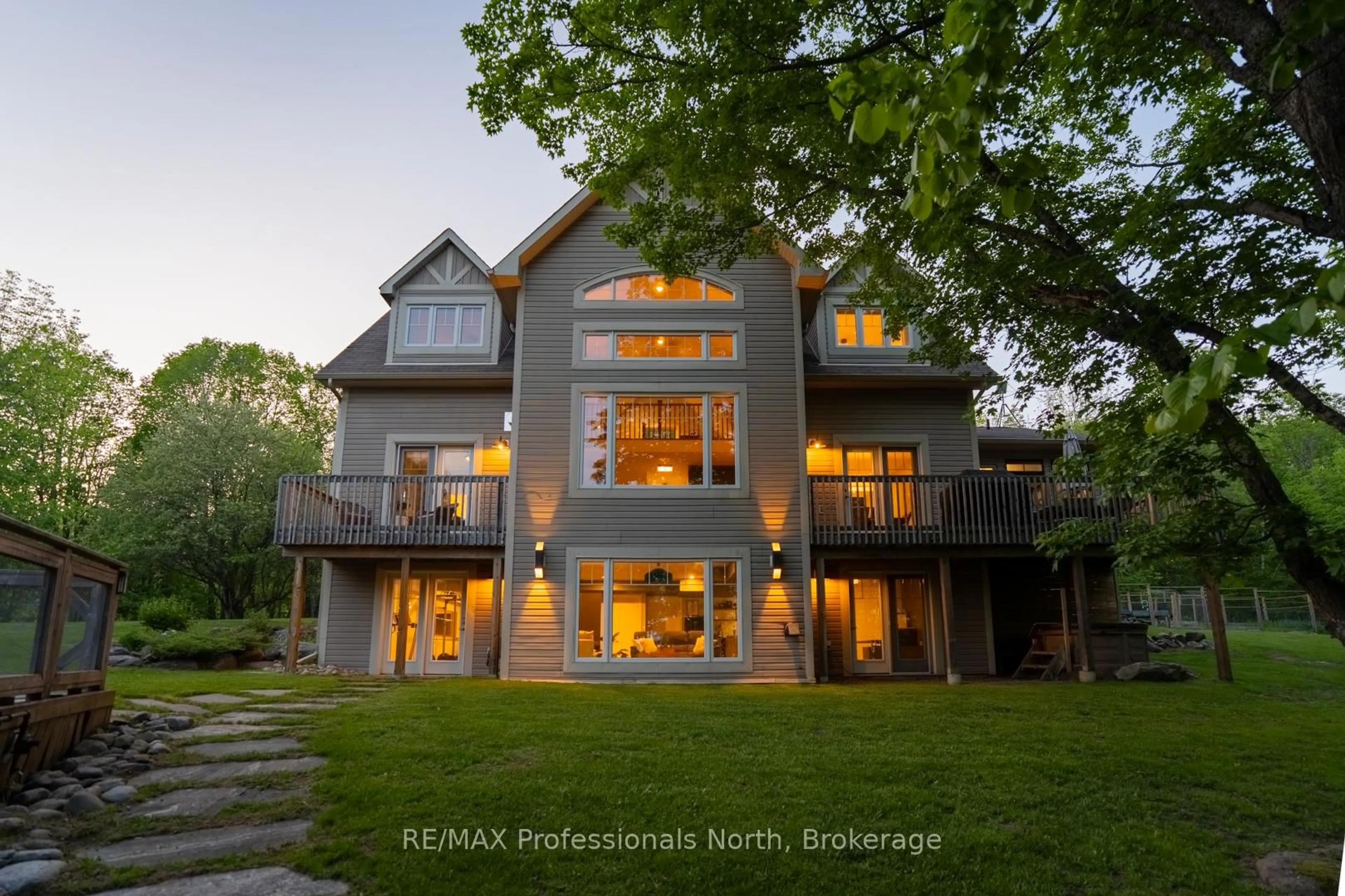 Home with brick exterior material, building for 2254 Unicorn Rd, Dysart et al Ontario K0M 1S0