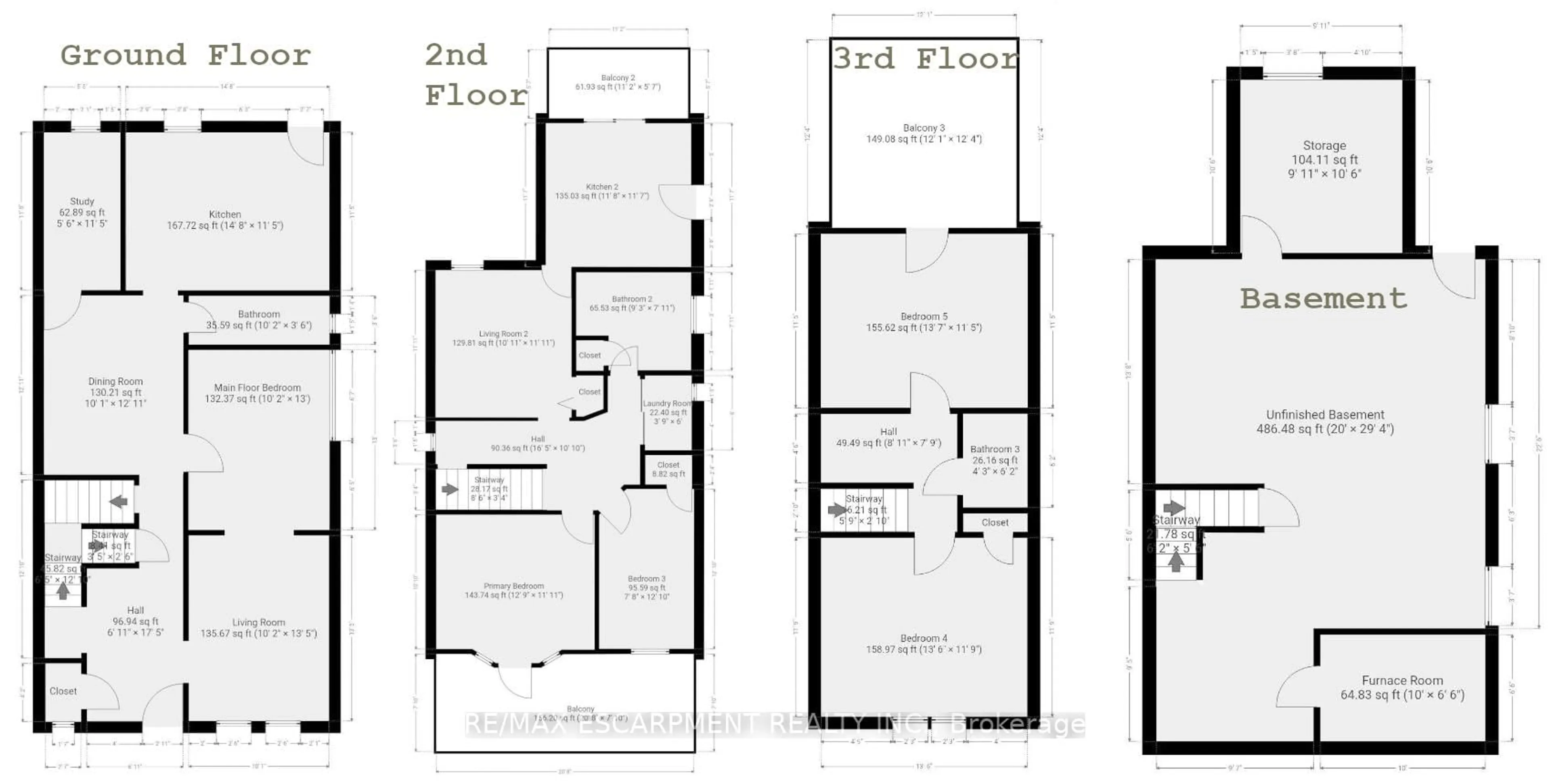 Floor plan for 82 Burris St, Hamilton Ontario L8M 2J5