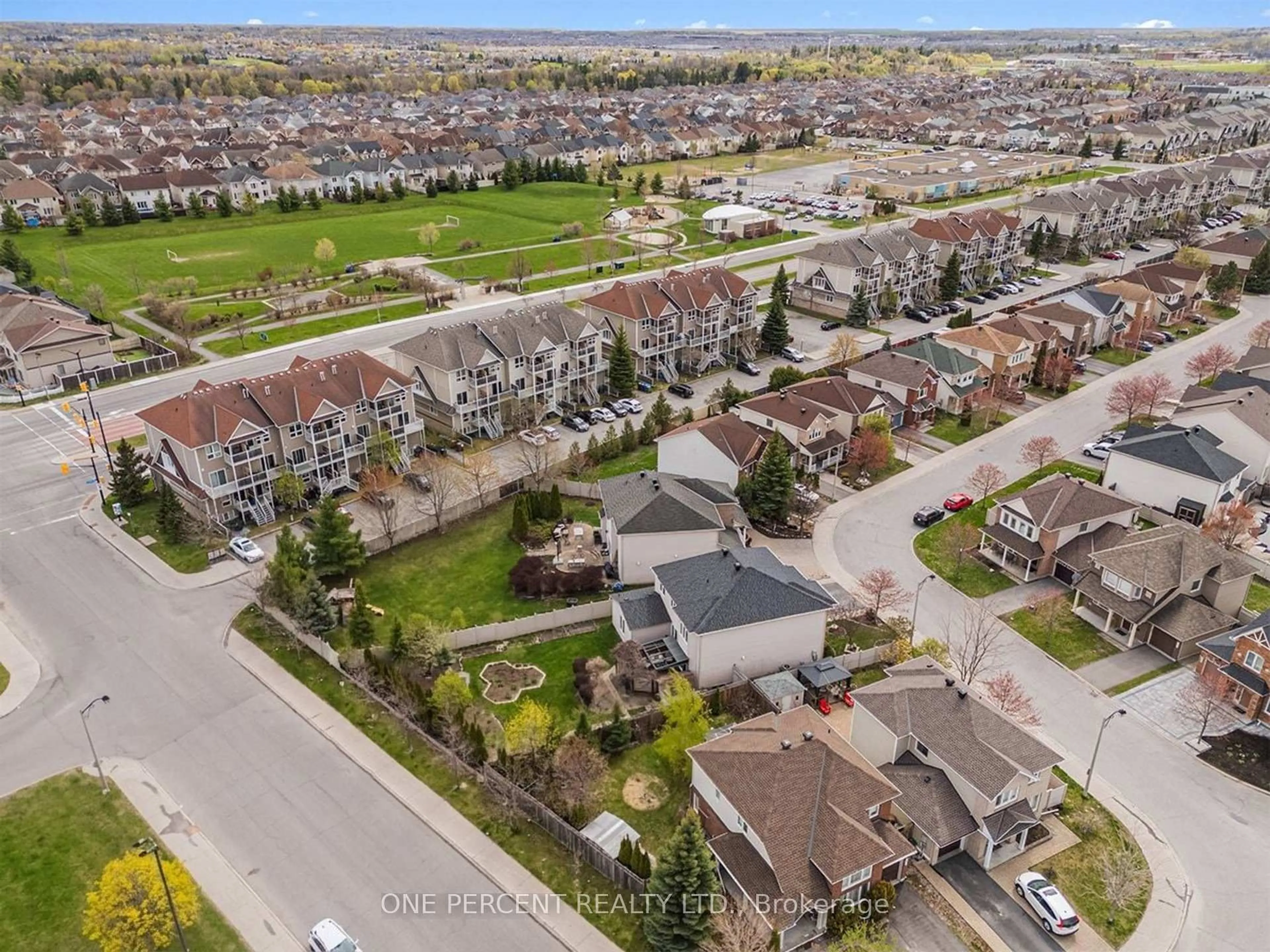 A pic from outside/outdoor area/front of a property/back of a property/a pic from drone, street for 860 Taradale Dr, Ottawa Ontario K2J 5P3
