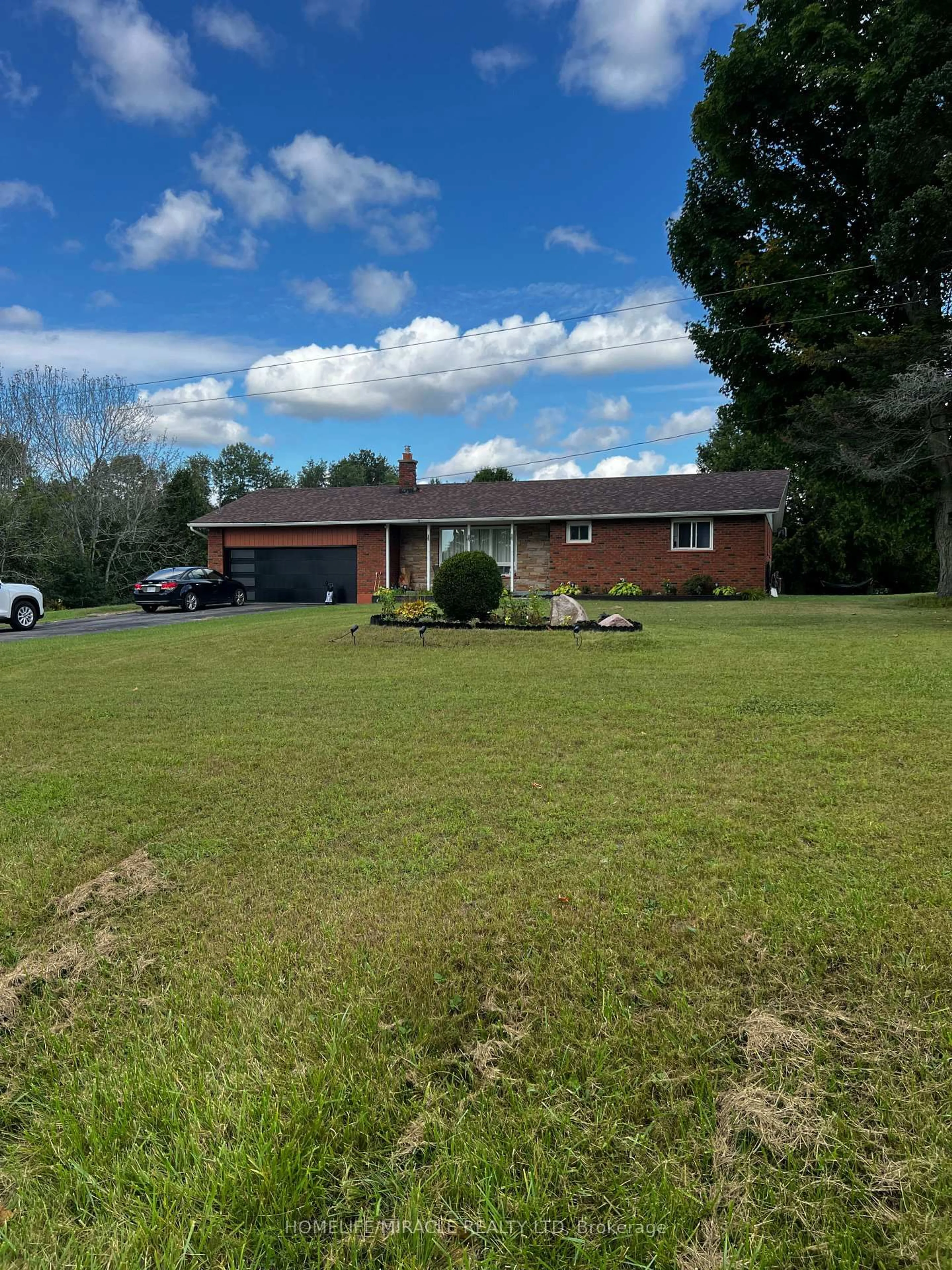 A pic from outside/outdoor area/front of a property/back of a property/a pic from drone, unknown for 128 County Rd #22, Alnwick/Haldimand Ontario K0K 1C0