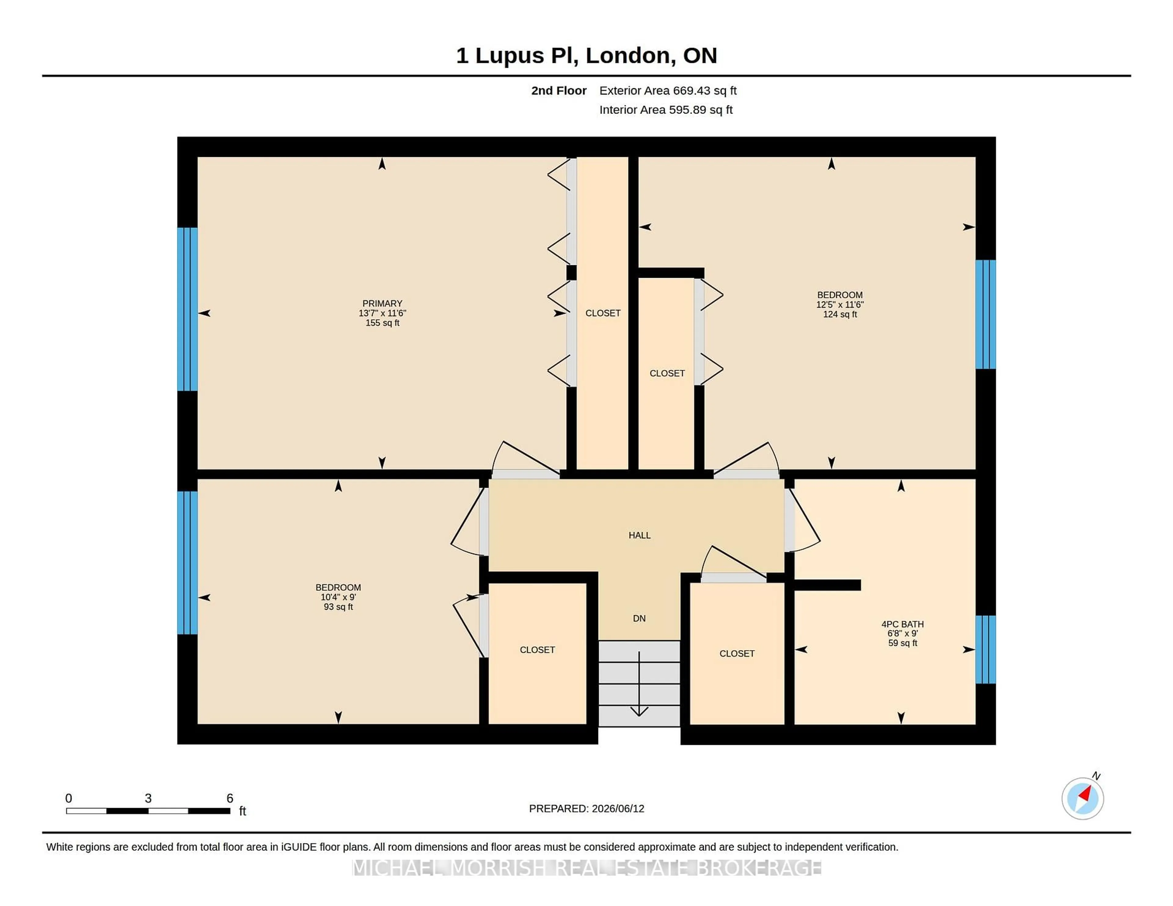 Floor plan for 1 Lupus Pl, London South Ontario N6C 4X2
