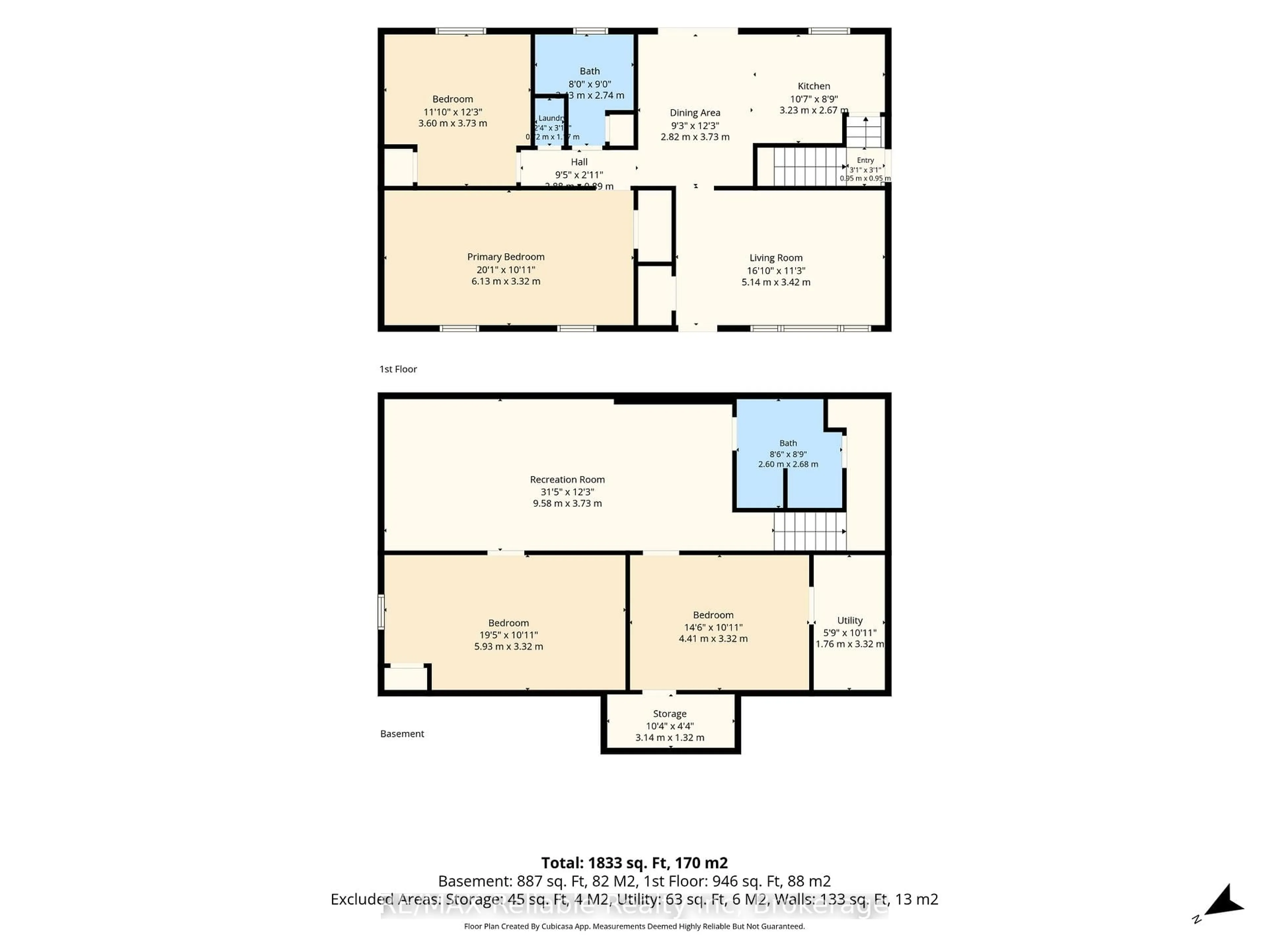 Floor plan for 182 Jarvis St, Huron East Ontario N0K 1W0
