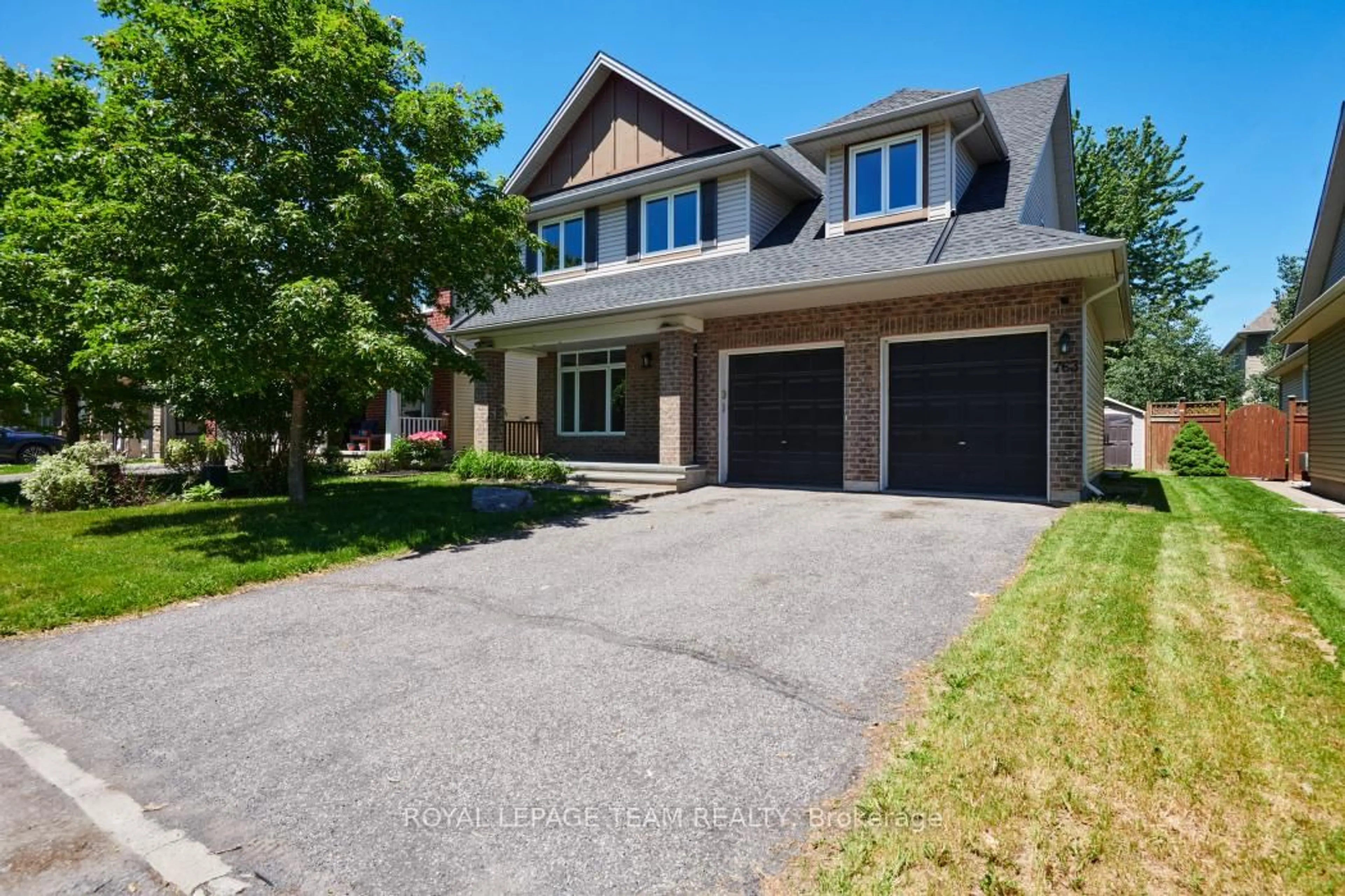 Home with brick exterior material, street for 763 Long Point Circ, Ottawa Ontario K1T 4H5
