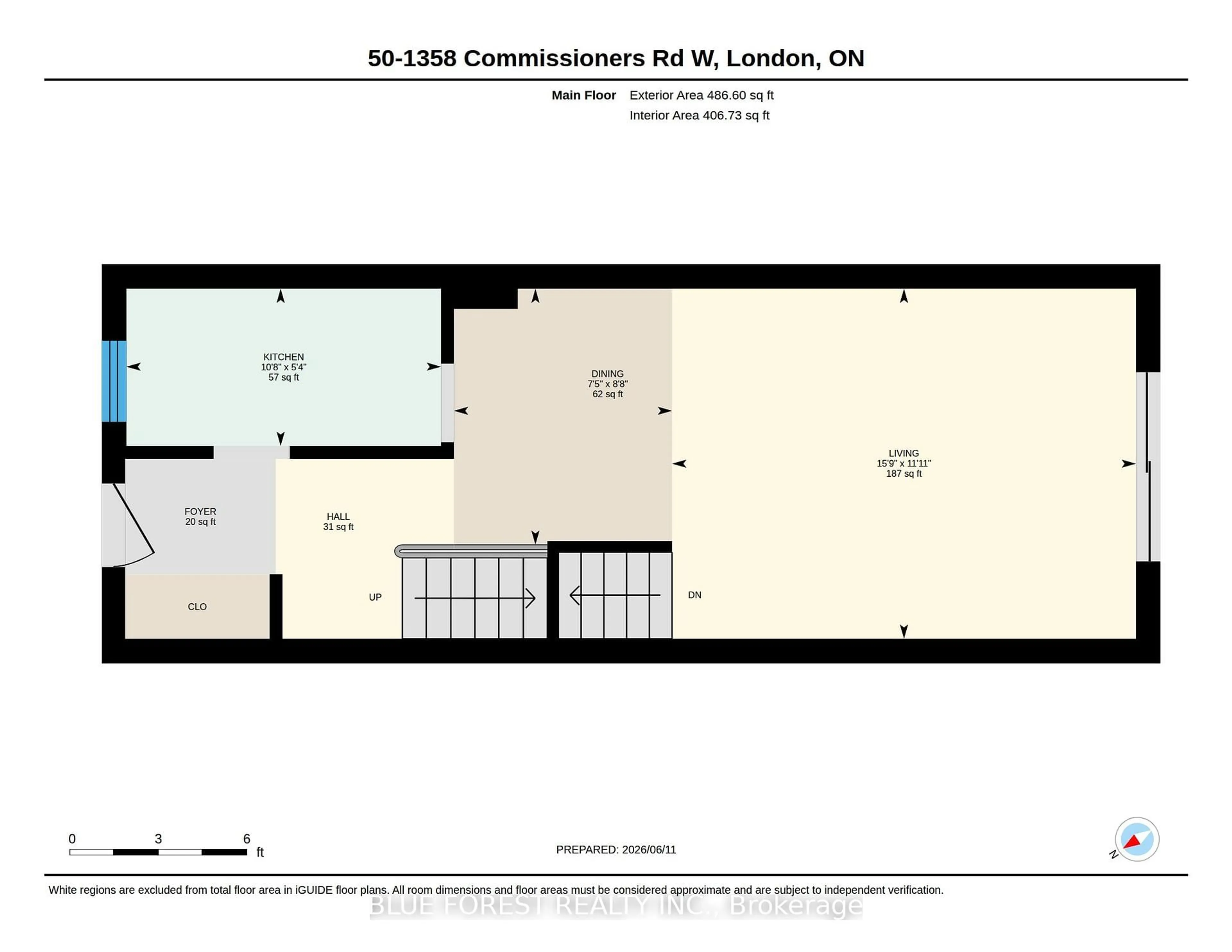 Floor plan for 1385 Commissioners Rd #50, London South Ontario N6K 1E2