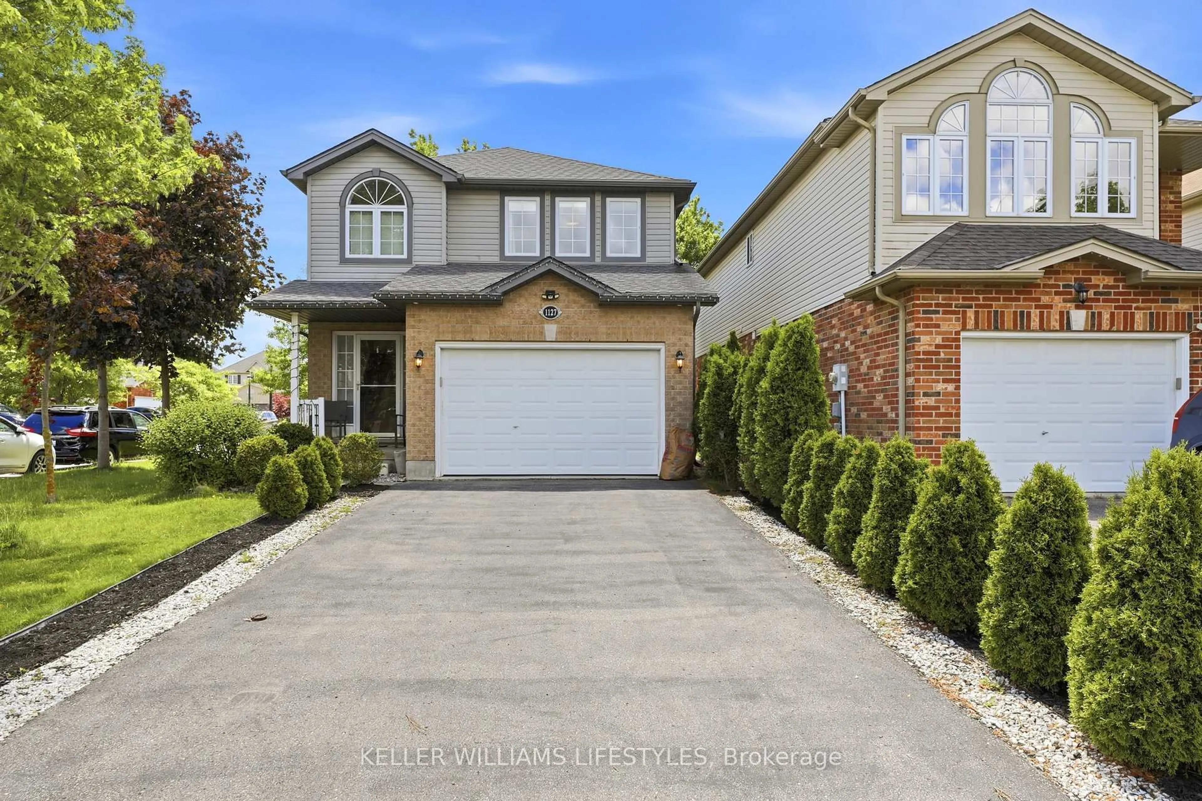 Home with brick exterior material, street for 1127 FOXHUNT Rd, London North Ontario N6G 0C3