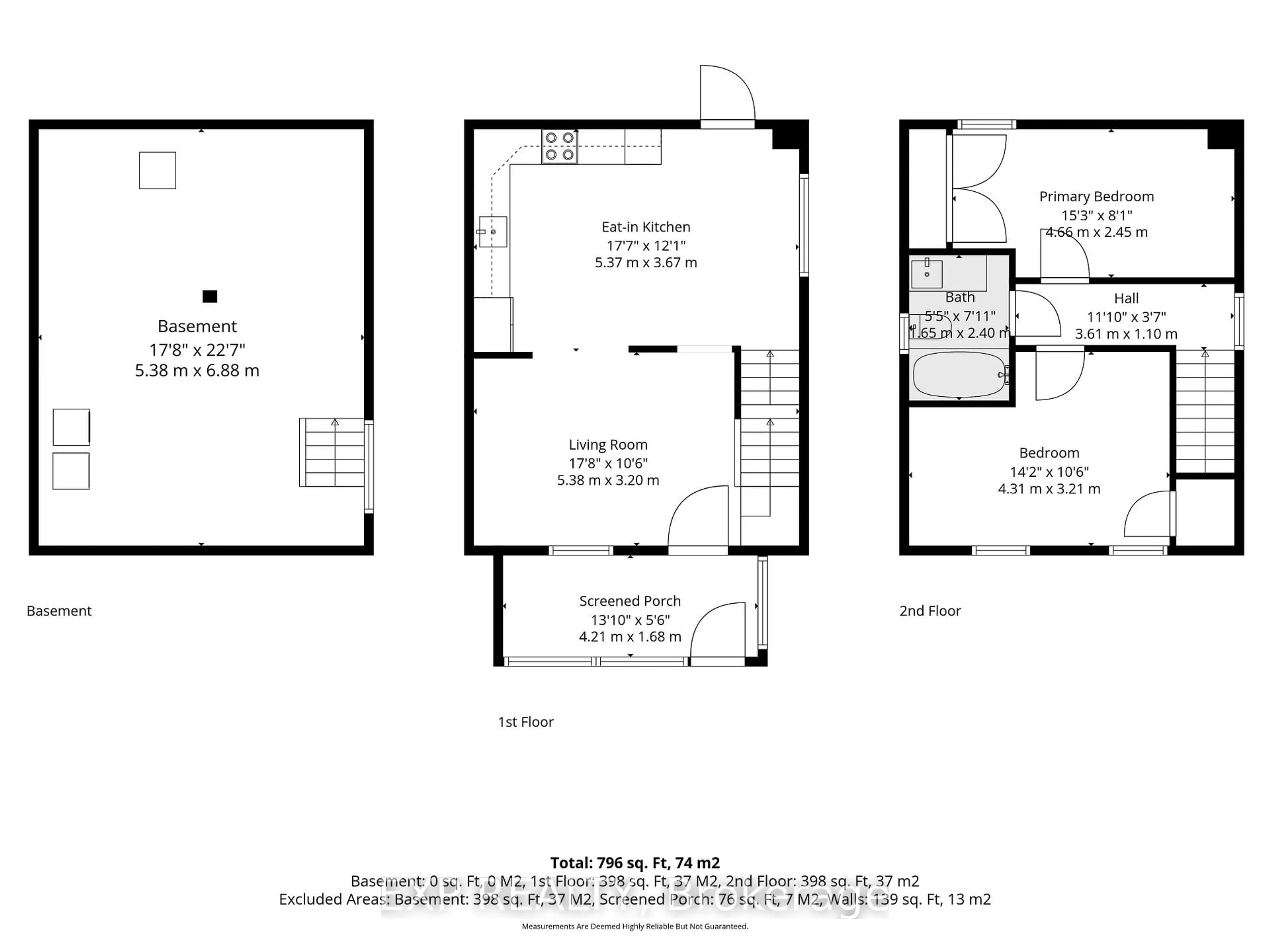 Floor plan for 227 St Felix St, Cornwall Ontario K6H 5A4
