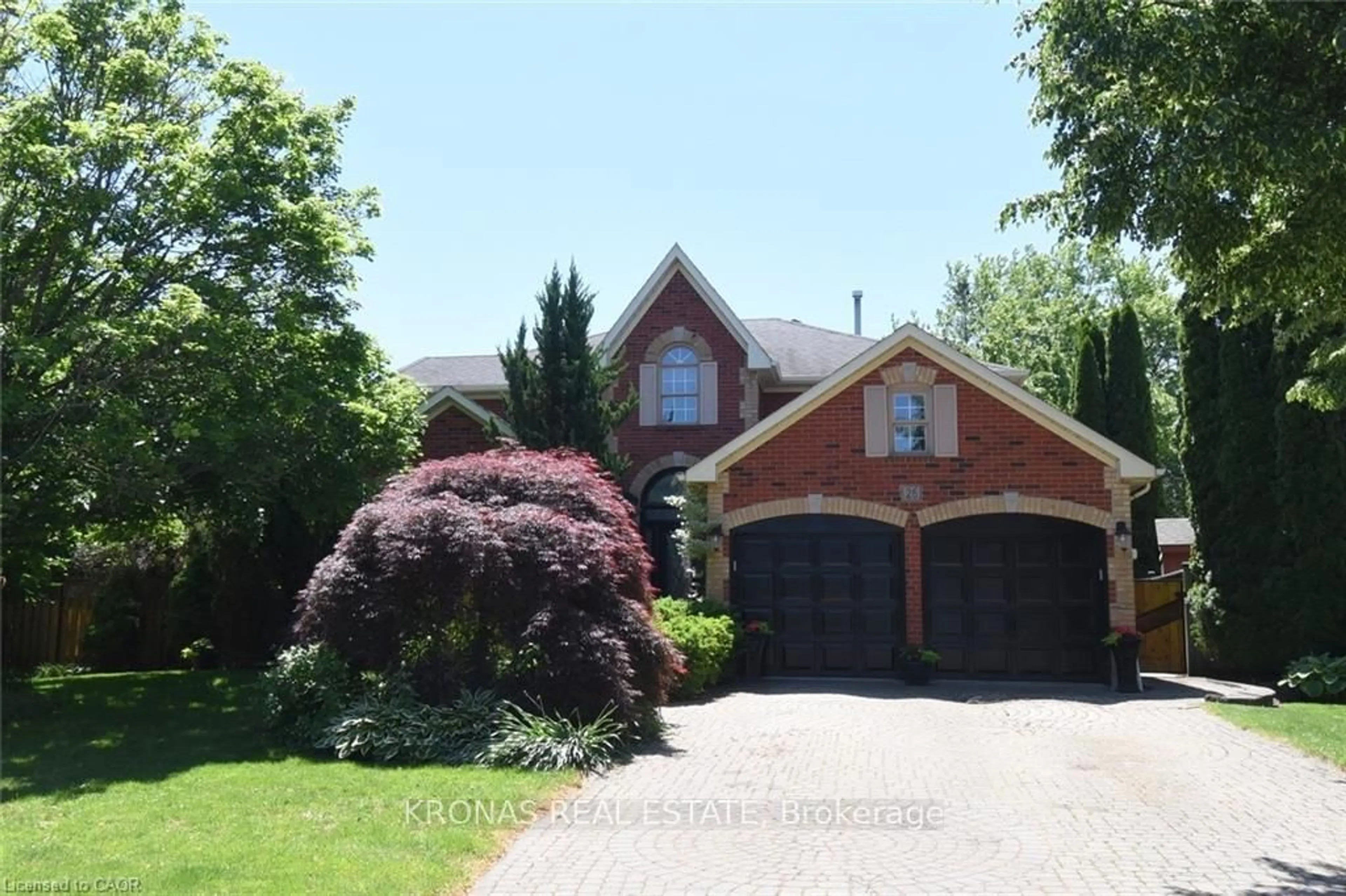 Home with brick exterior material, street for 26 Banbury Dr, Hamilton Ontario L9K 1H8