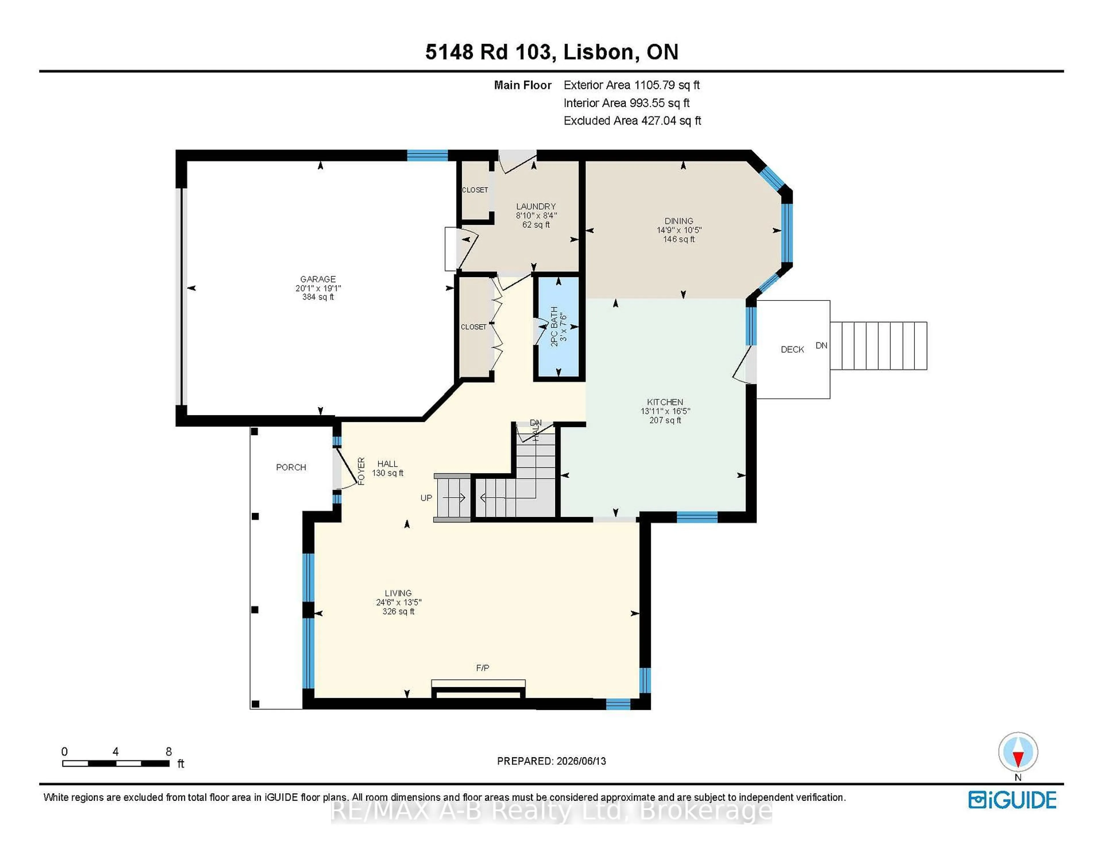 Floor plan for 5148 103 Rd, Perth East Ontario N0B 2T0