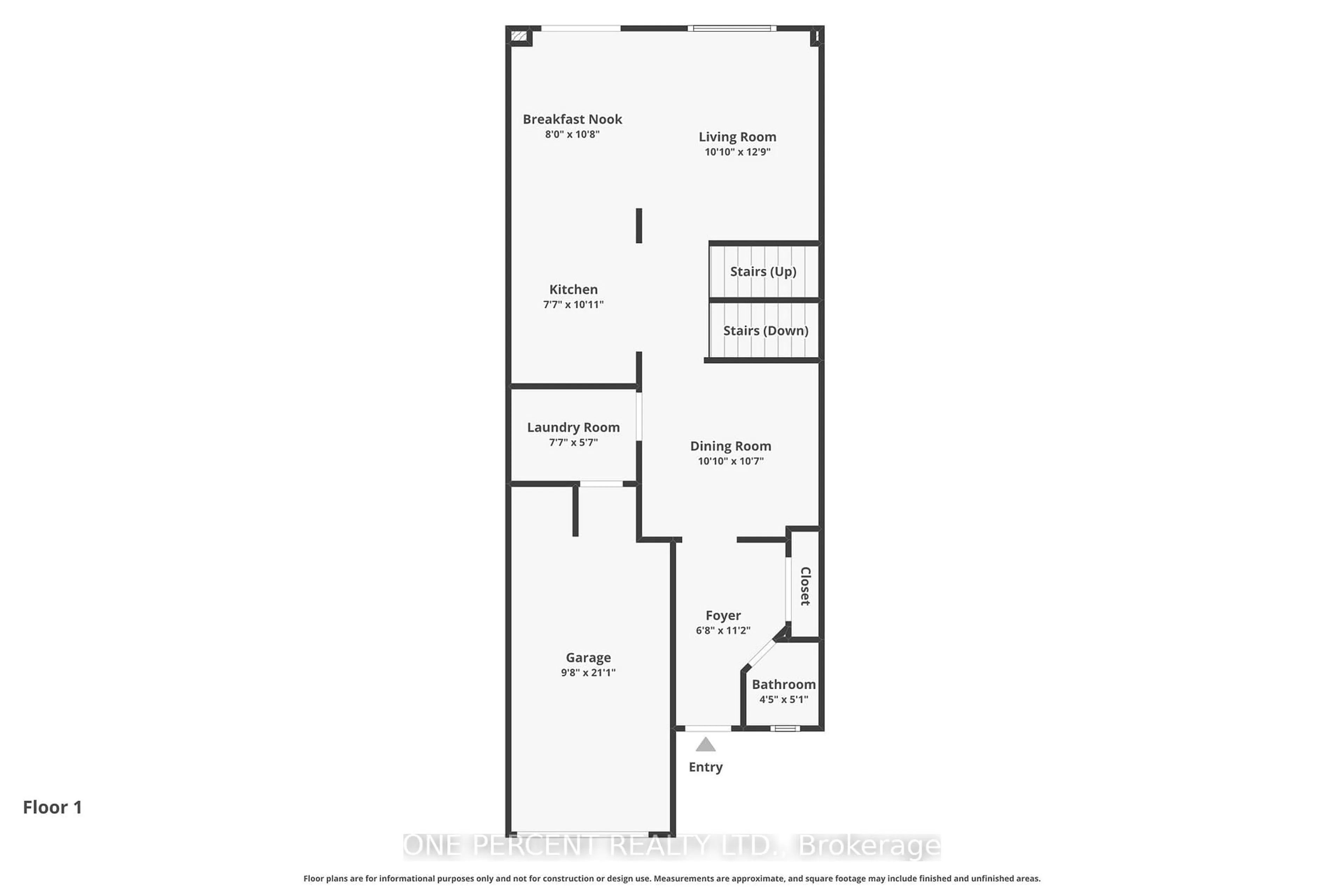 Floor plan for 236 Arrita St, Ottawa Ontario K2S 0J7
