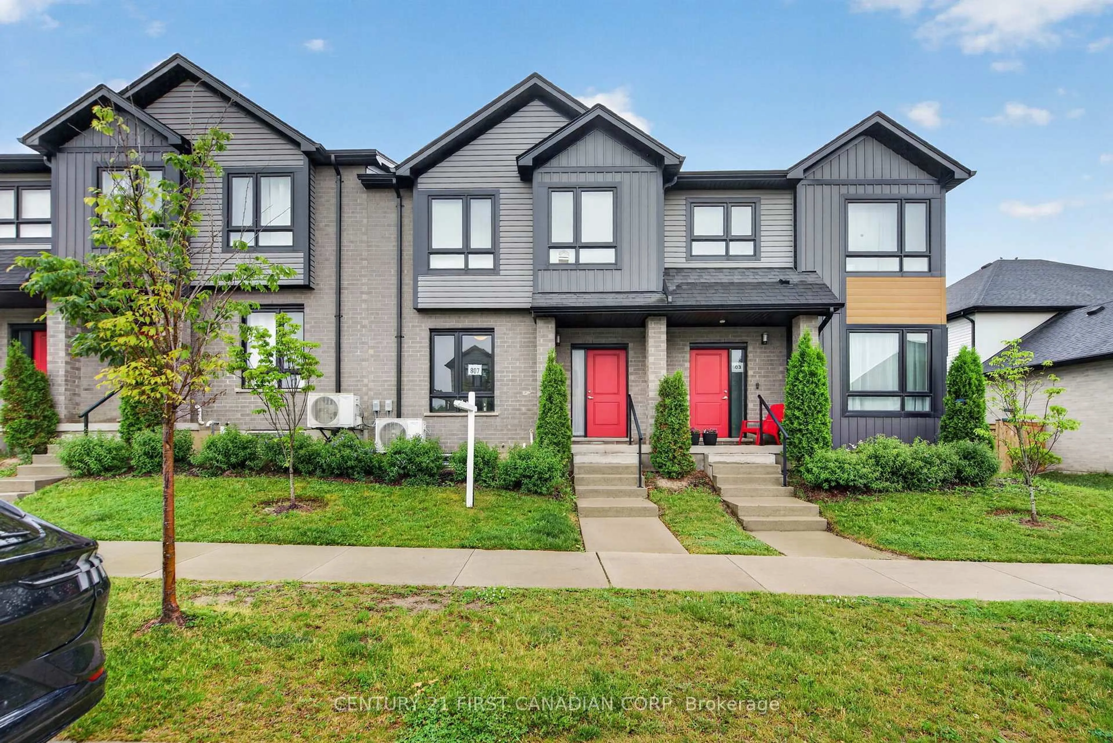 Home with brick exterior material, street for 807 Kleinburg Dr #9, London North Ontario N5X 0N6