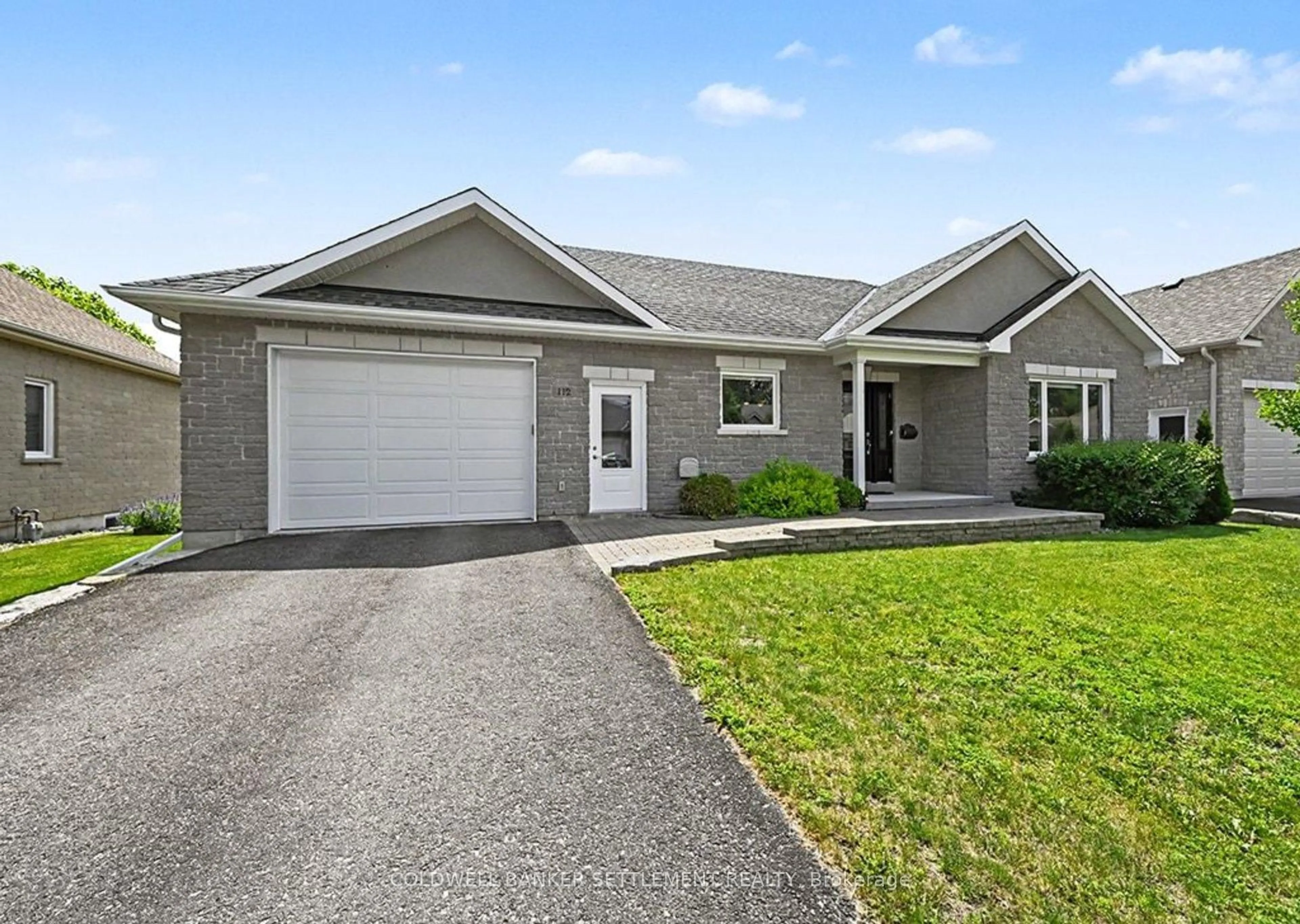 Home with vinyl exterior material, street for 112 Mac Campbell Dr, Perth Ontario K7H 0A3
